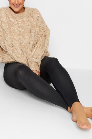 Buy Black Knitted Tights 2 Pack from the Next UK online shop