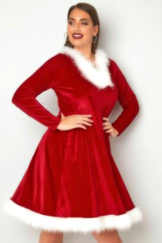 size 22 christmas dress