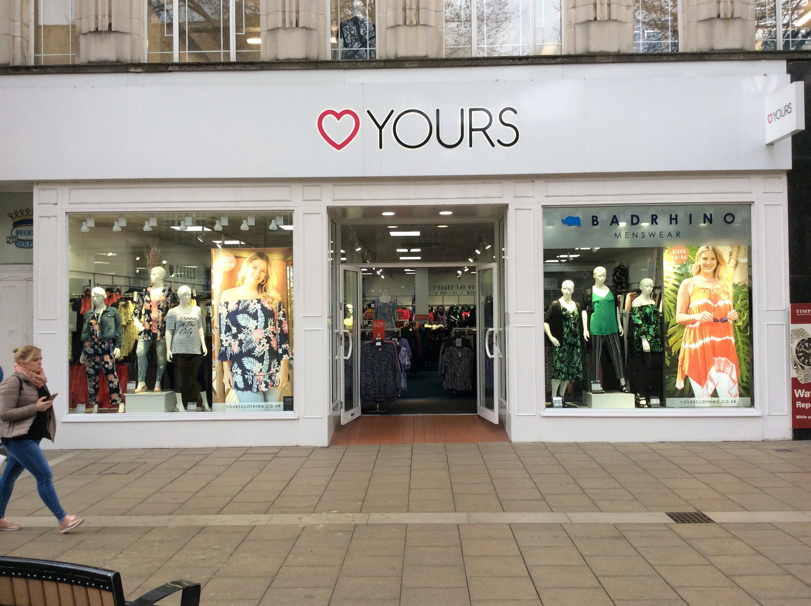 Yours Clothing Peterborough Store - Plus Size Clothing Shop | Yours ...