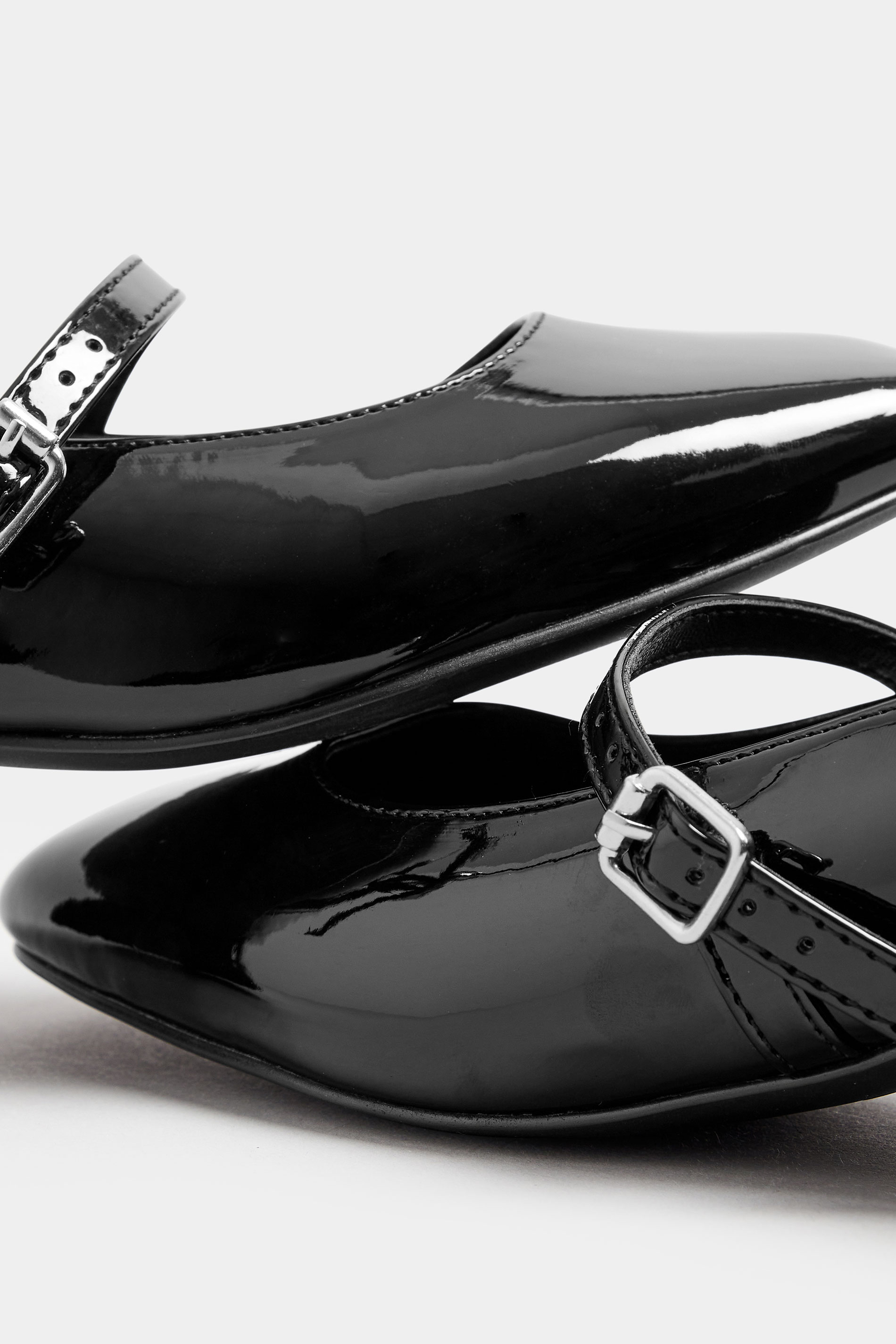 Escarpins Femme Talons Hauts - Cuir Verni, Bout Rond, Style Mary Jane Professionnel Et élégant