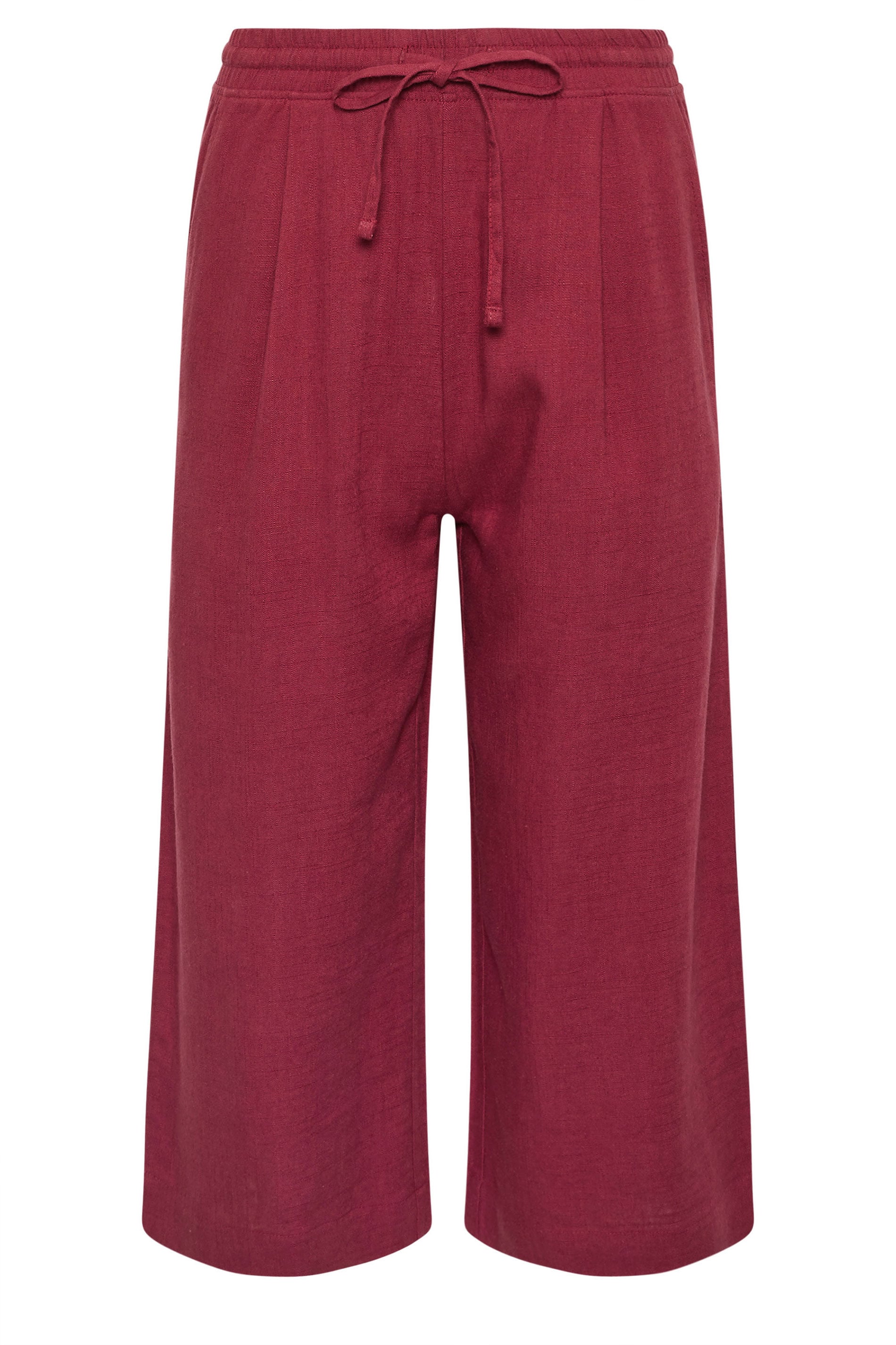 M&Co Berry Purple Linen Culottes | M&Co 6