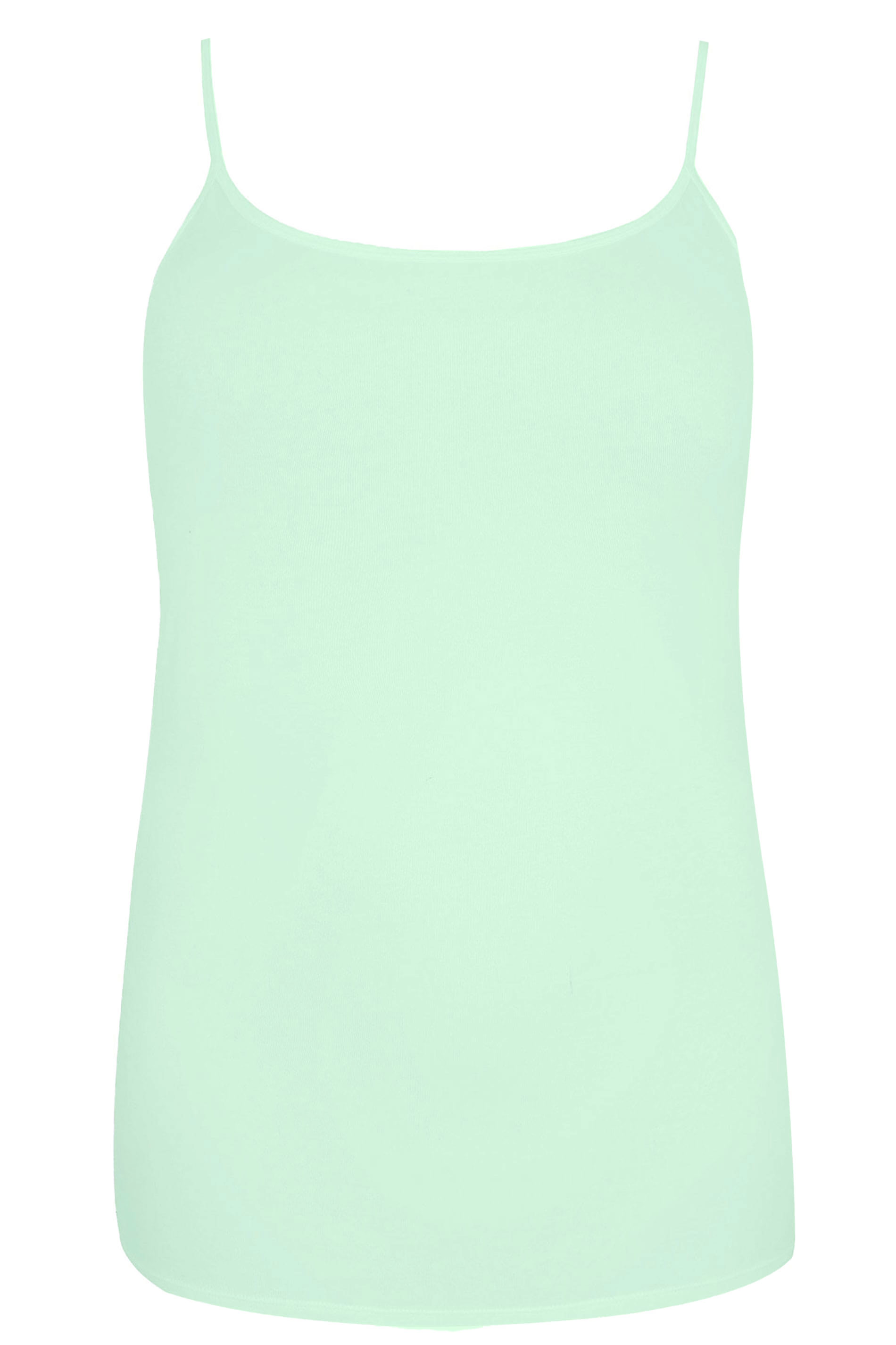 Mint Green Cami Vest Top | Yours Clothing