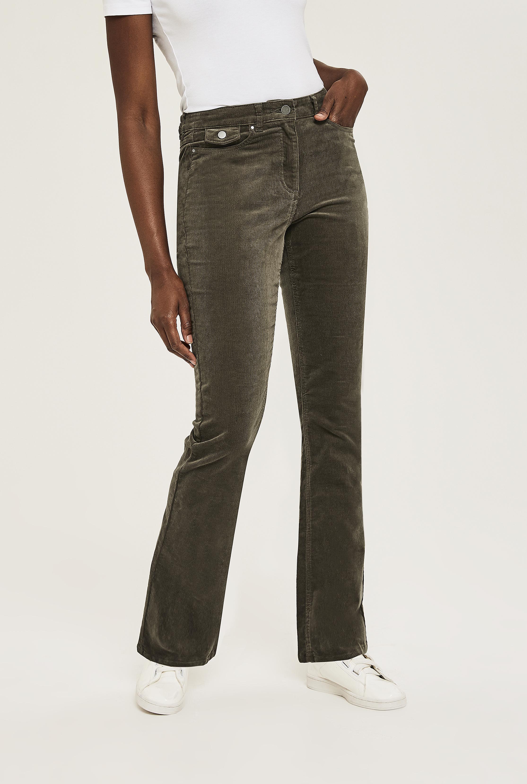 Cord Bootcut Trouser | Long Tall Sally