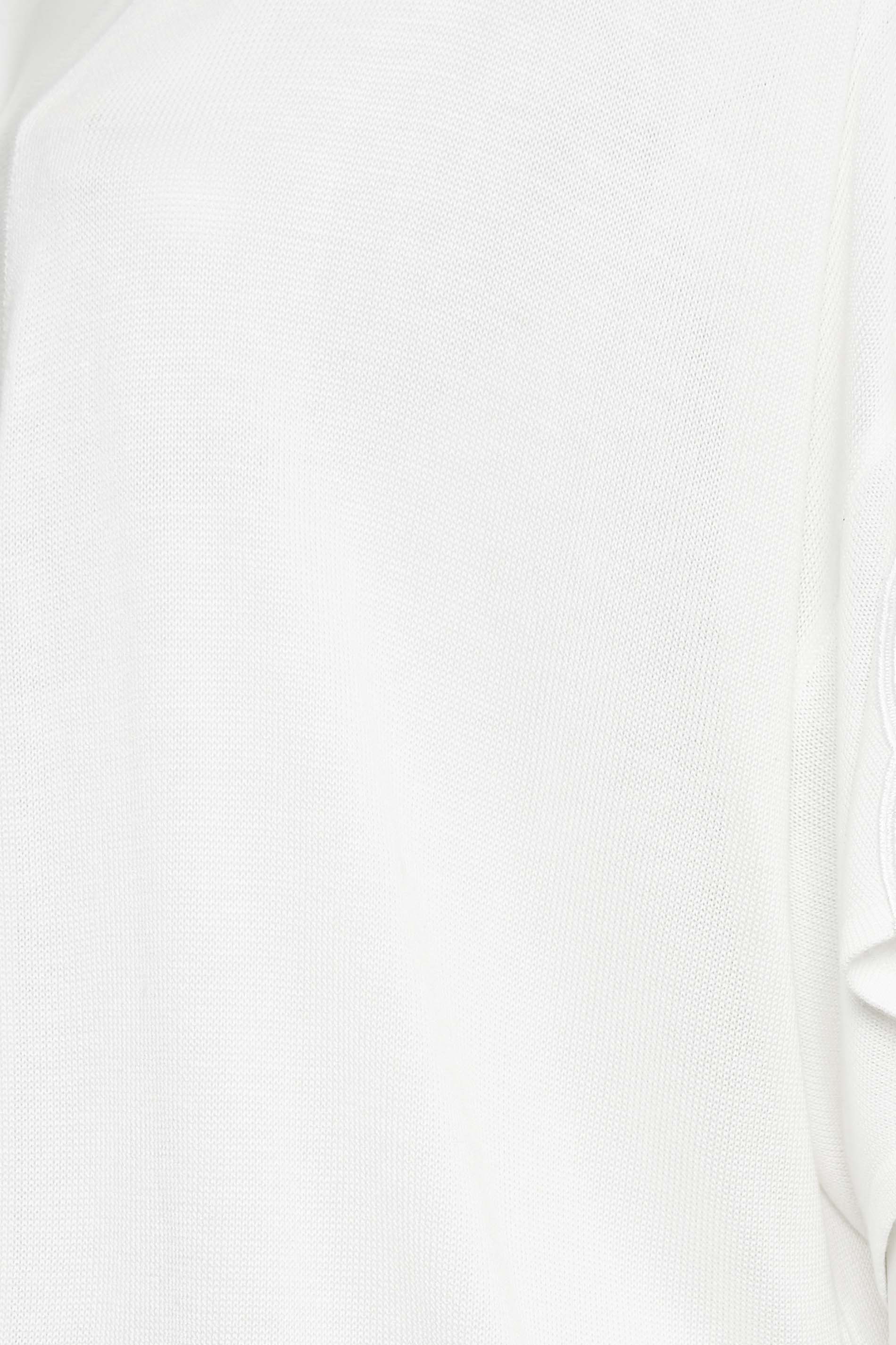 YOURS Plus Size White Crochet Sleeve Kimono | Yours Clothing