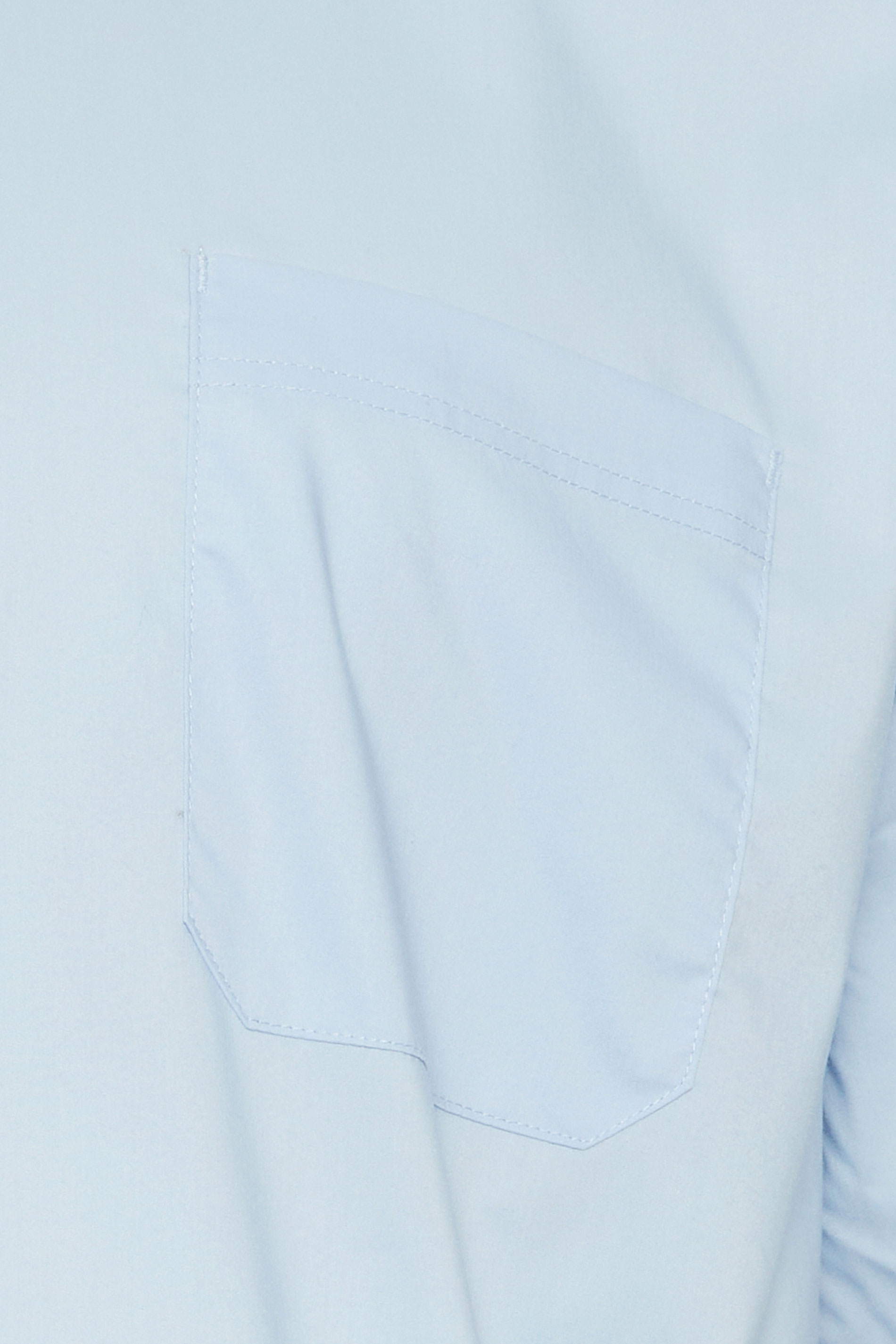 D555 Big & Tall Sky Blue Short Sleeve Non Iron Stretch Shirt | BadRhino 5