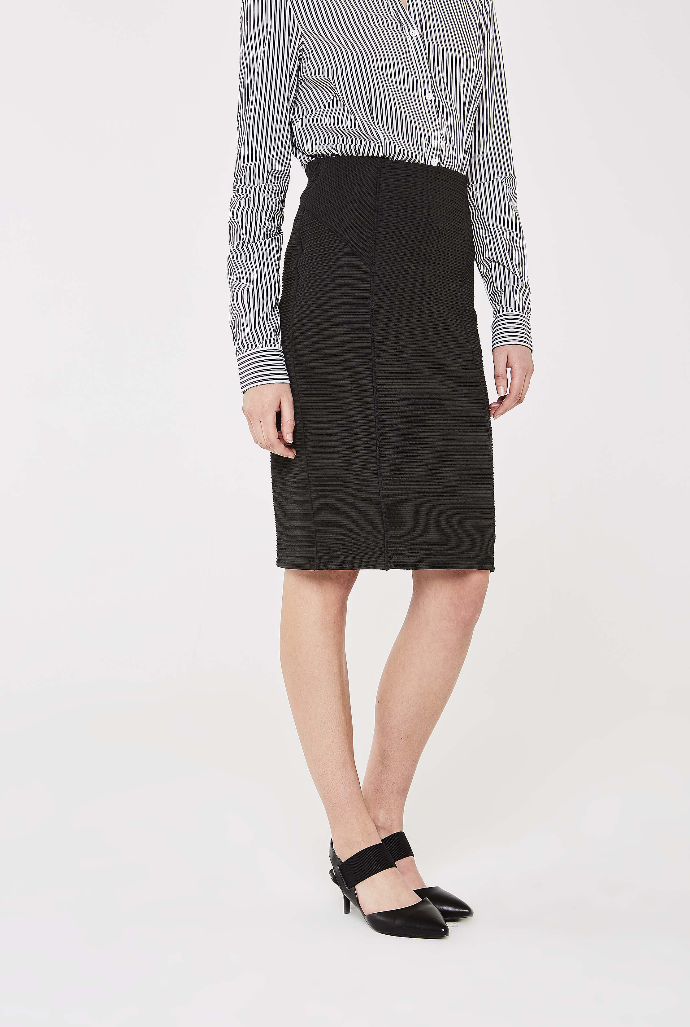 Textured Pencil Skirt | Long Tall Sally