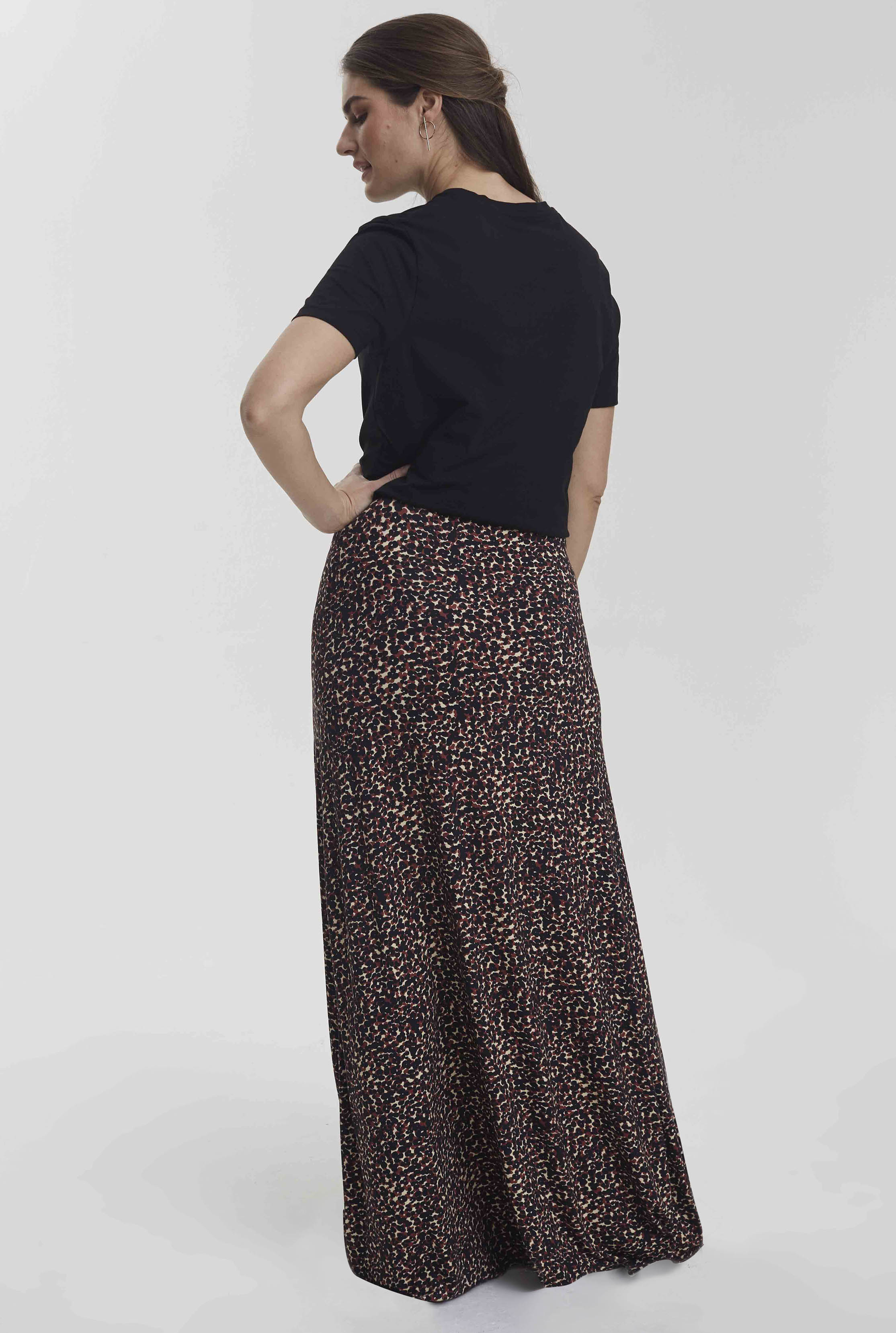Button Front Jersey Maxi Skirt | Long Tall Sally