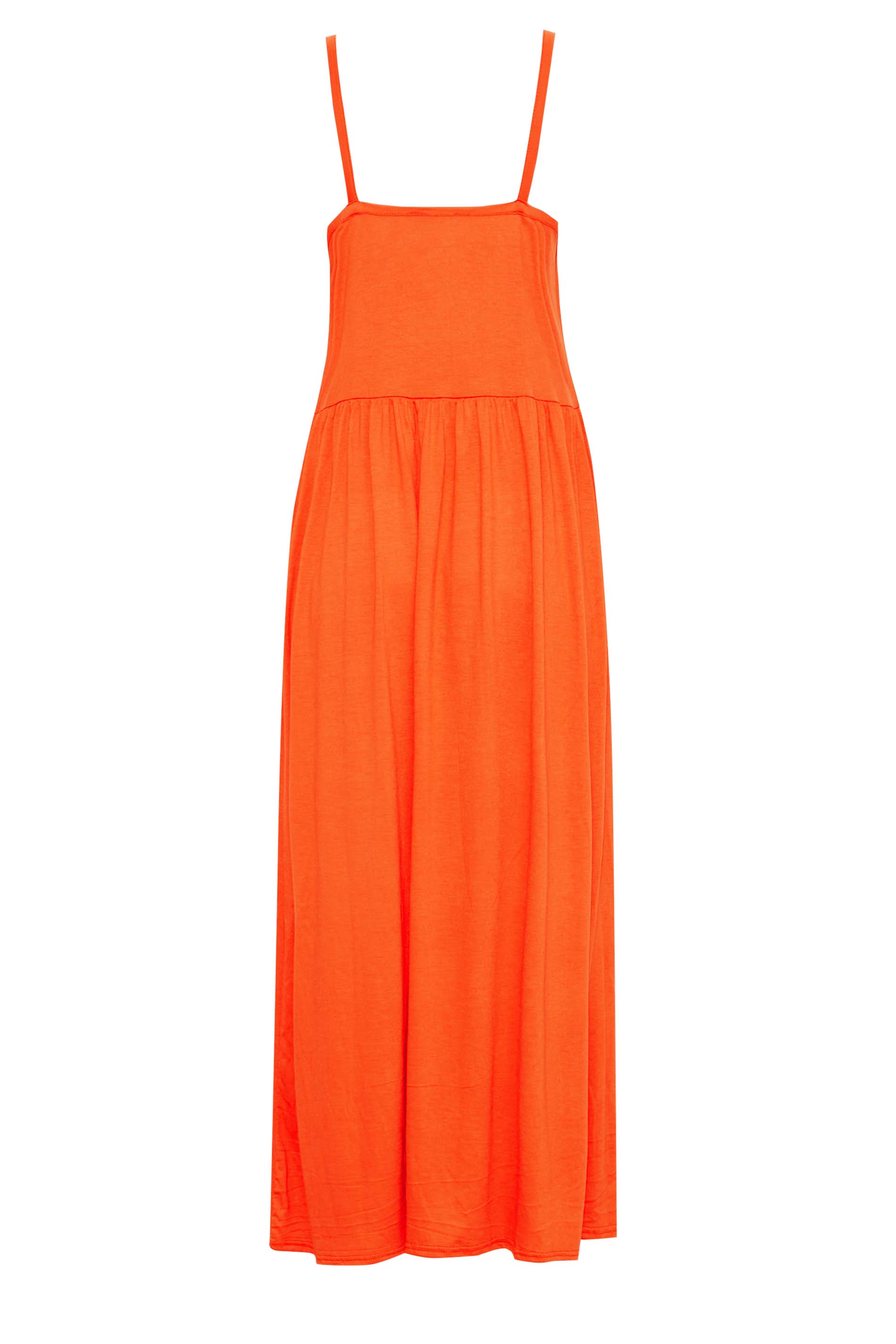 LTS Tall Women's Orange Strappy Sundress | Long Tall Sally