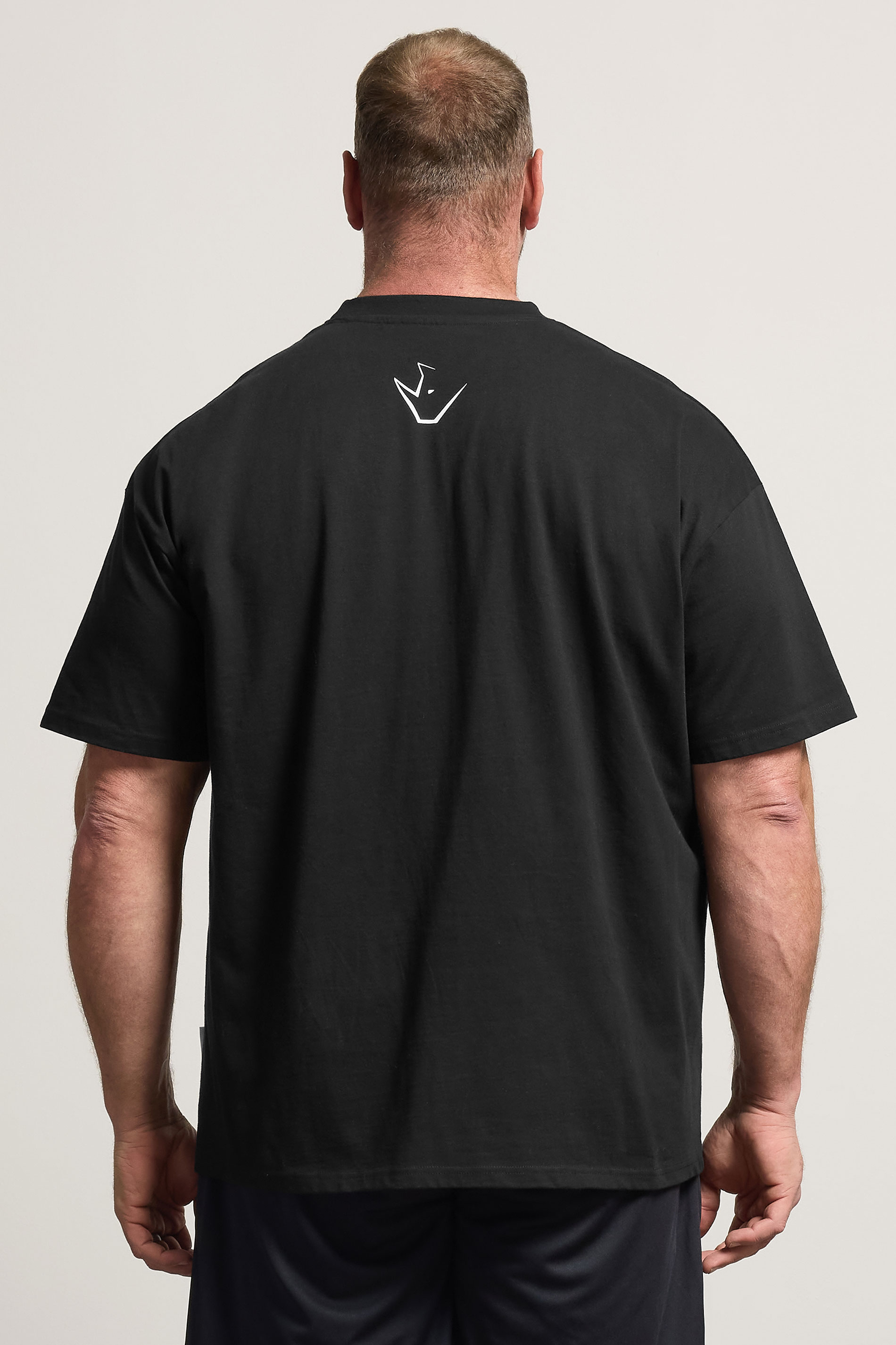 IronRhino Big & Tall Black Strength Dept T-Shirt | BadRhino 2