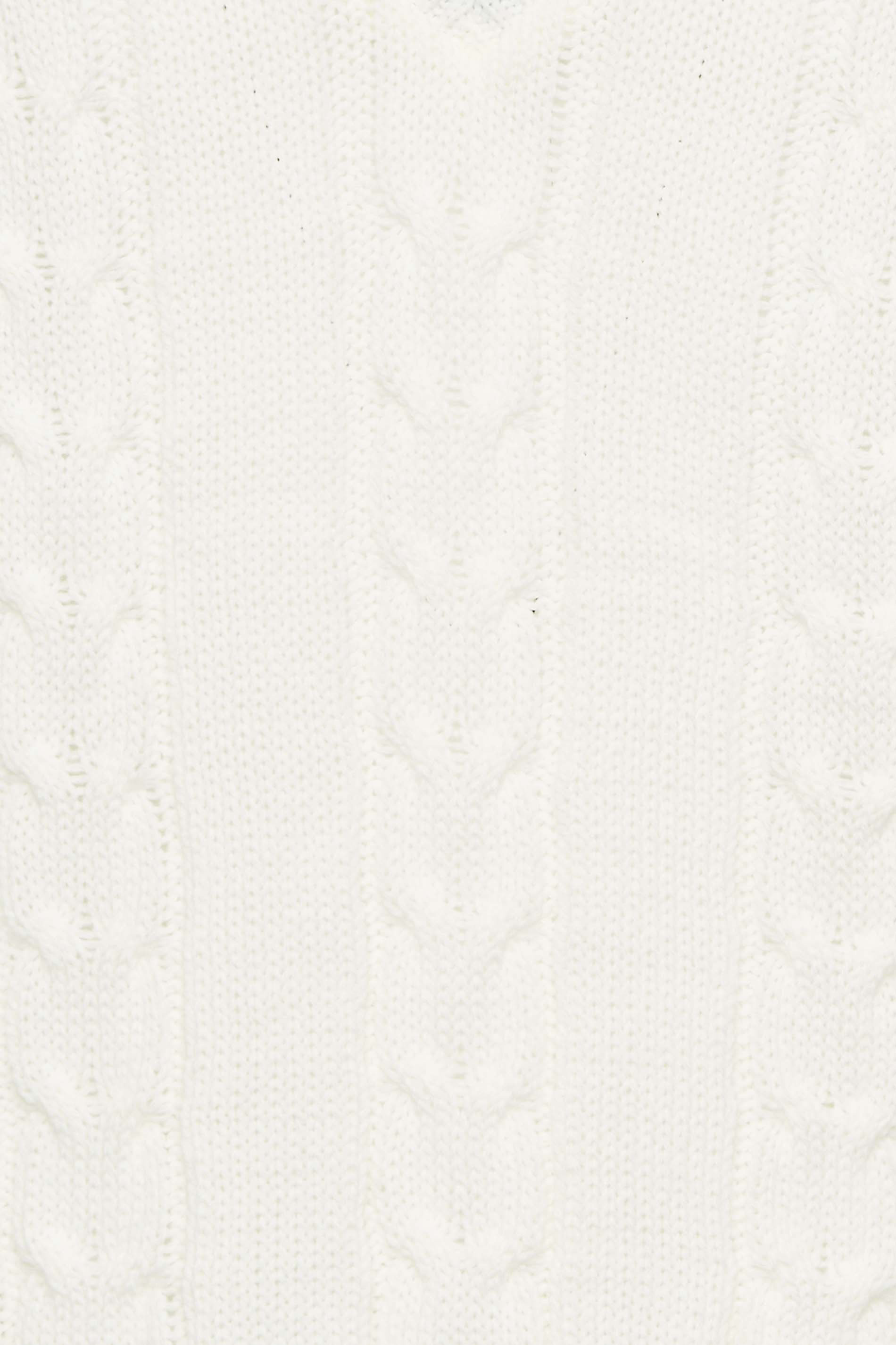 YOURS PETITE Plus Size White Cricket Knitted Vest Top | Yours Clothing 3