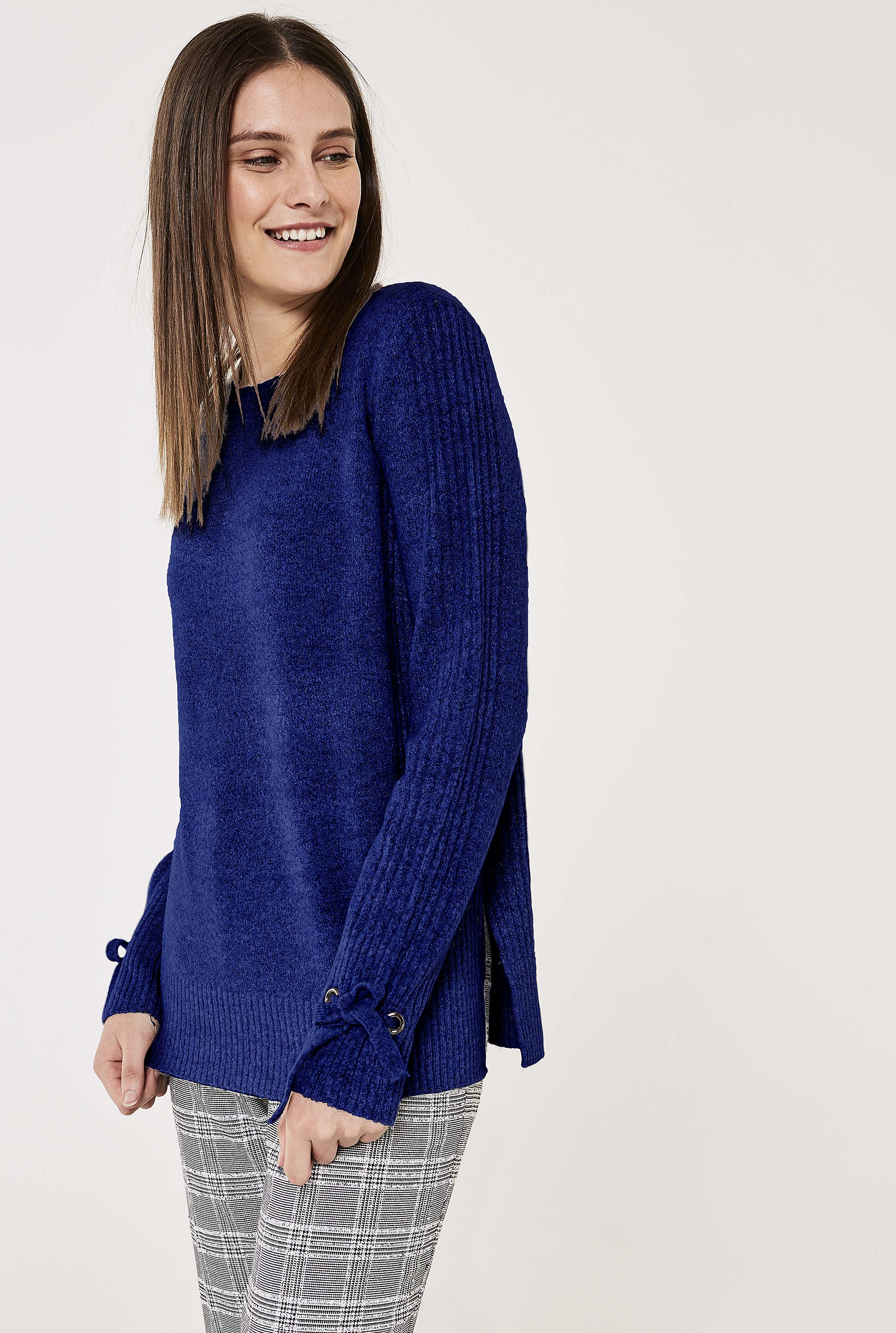 Eyelet Detail Sweater | Long Tall Sally