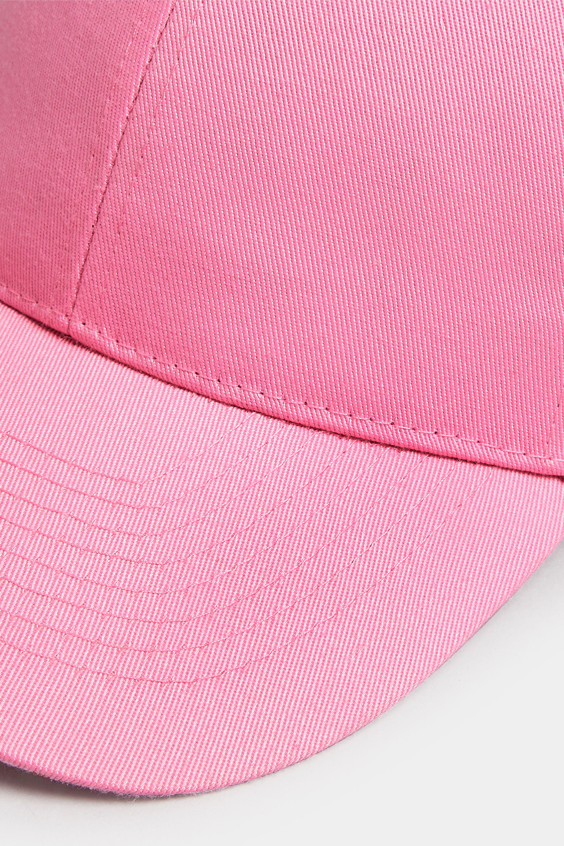 Pink Baseball Cap | Yours Clothing 3