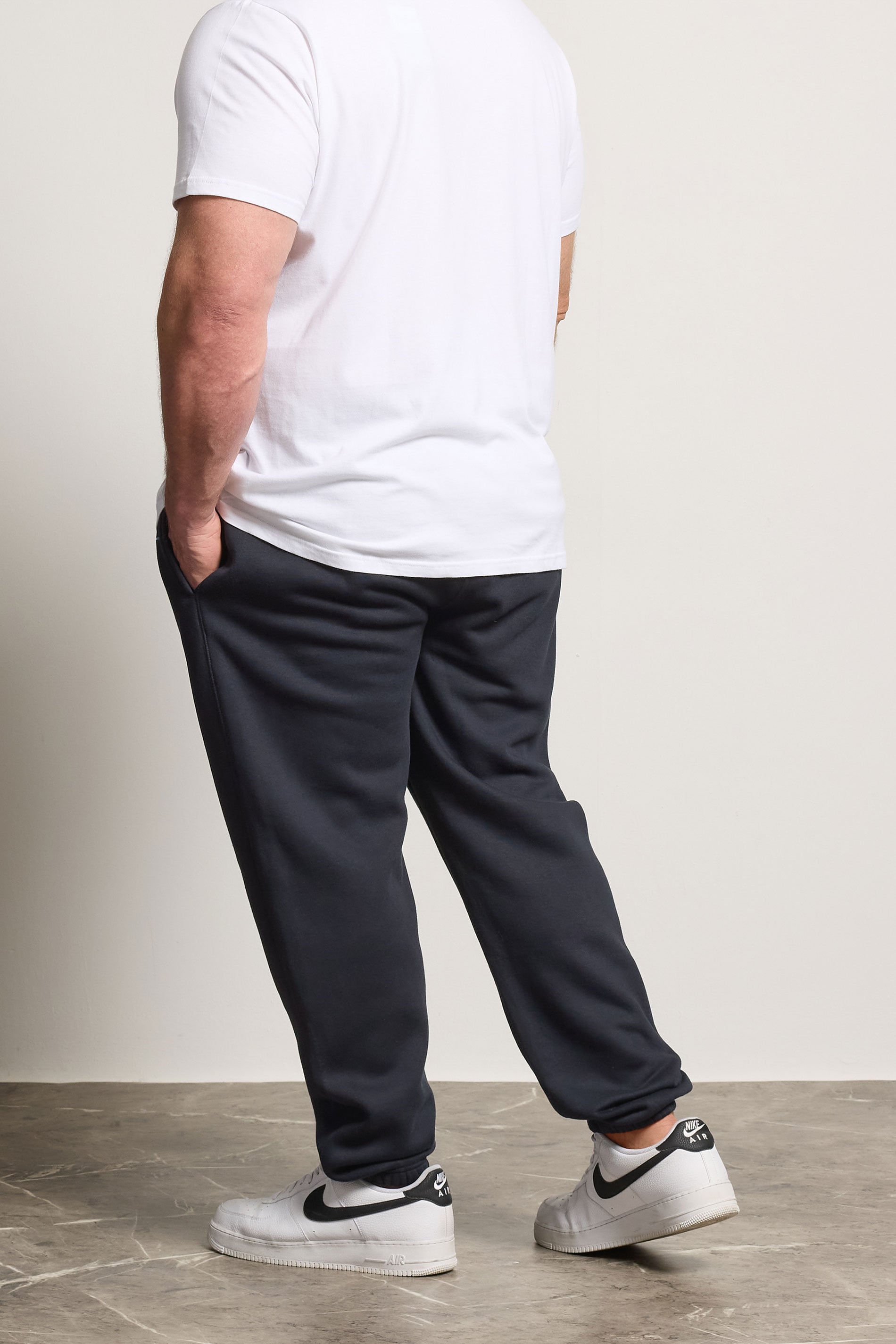 BadRhino Big & Tall Navy Blue Essential Joggers | BadRhino 2