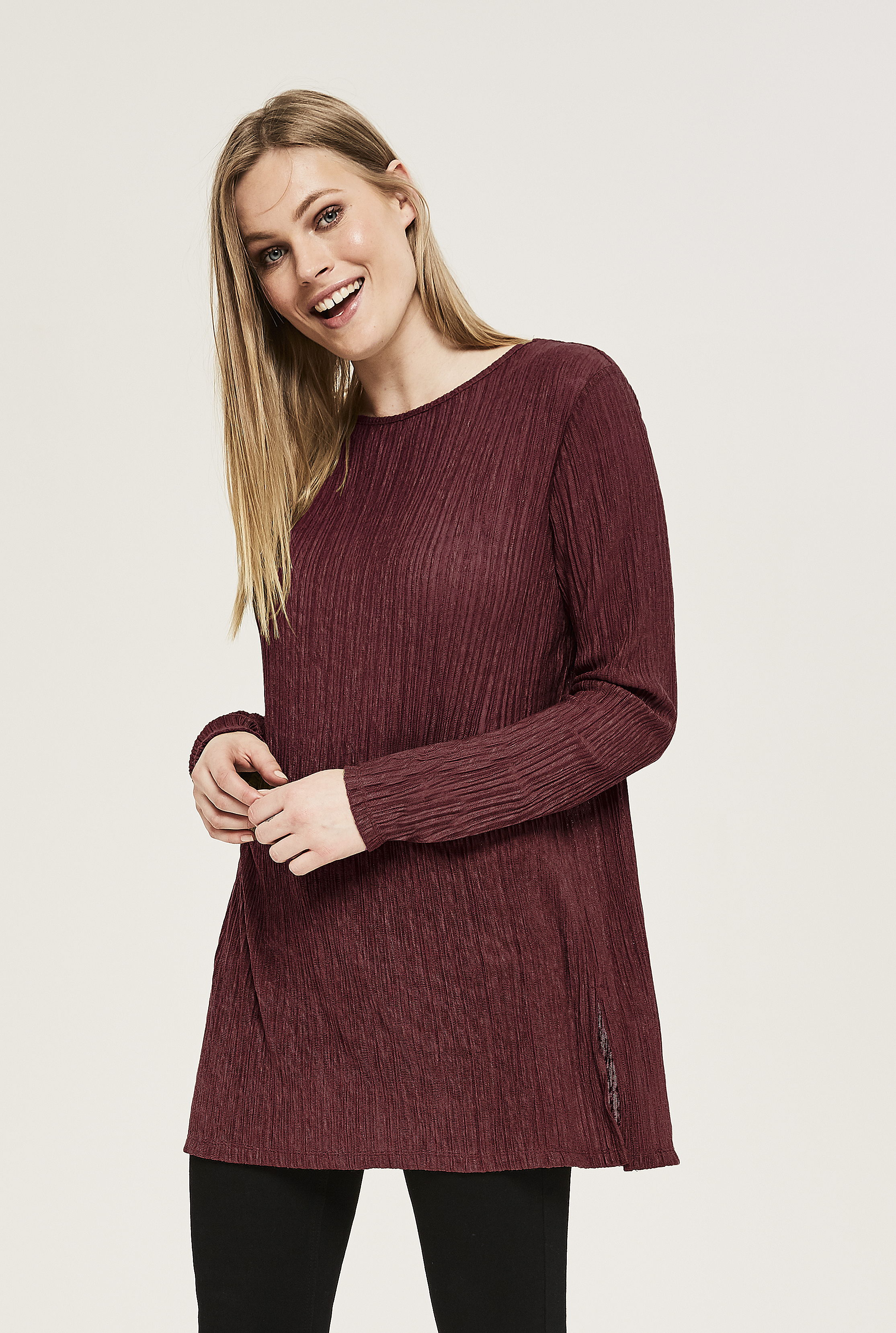 Textured Longline Top | Long Tall Sally