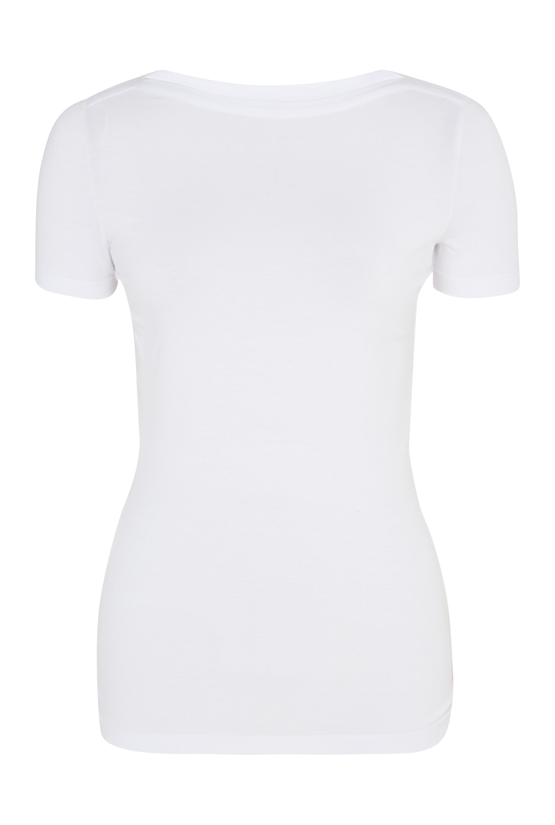 The Cotton Boat Neck Tee Long Tall Sally