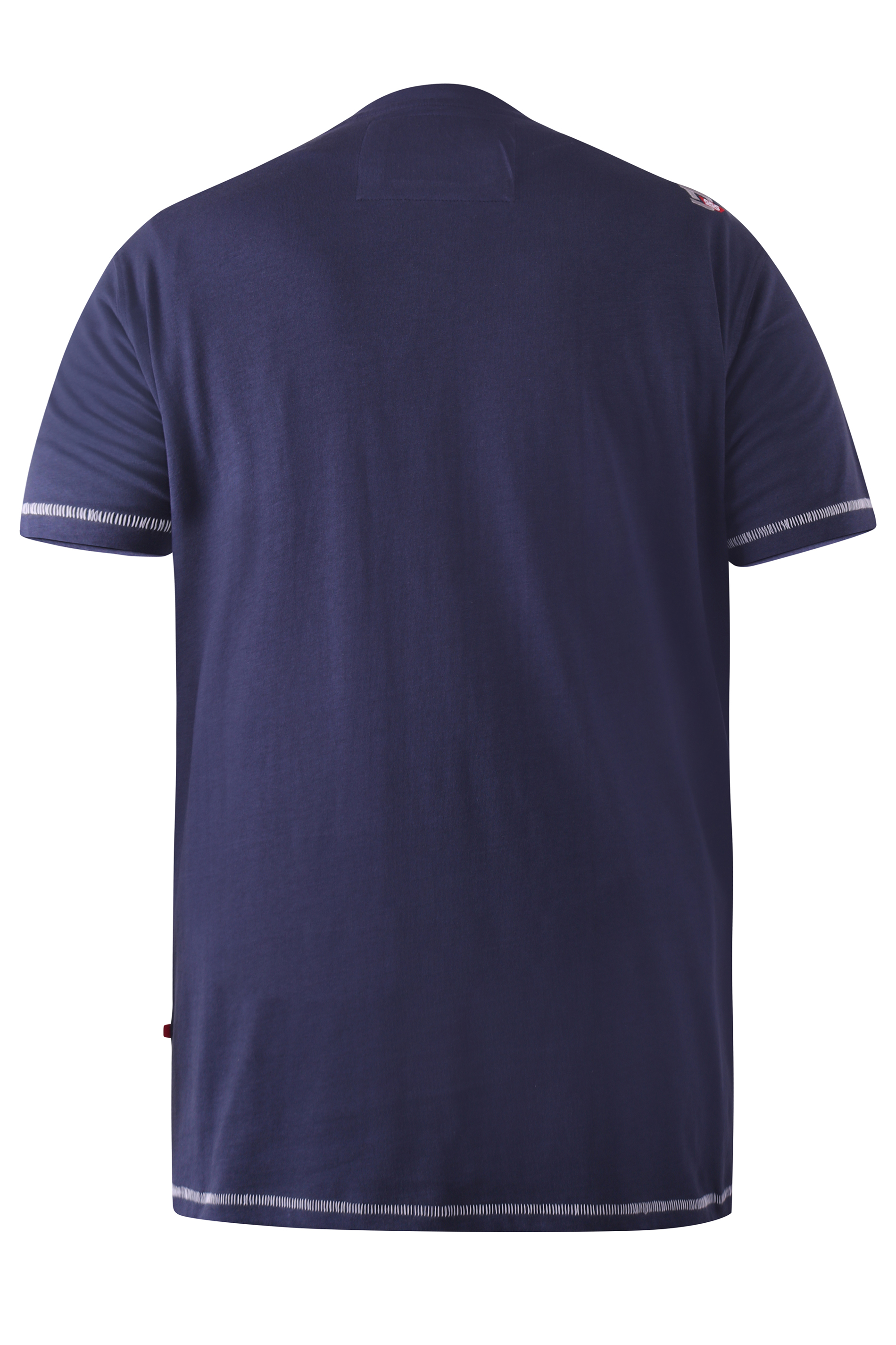 D555 Big & Tall Navy Blue San Francisco Printed T-Shirt | BadRhino 3