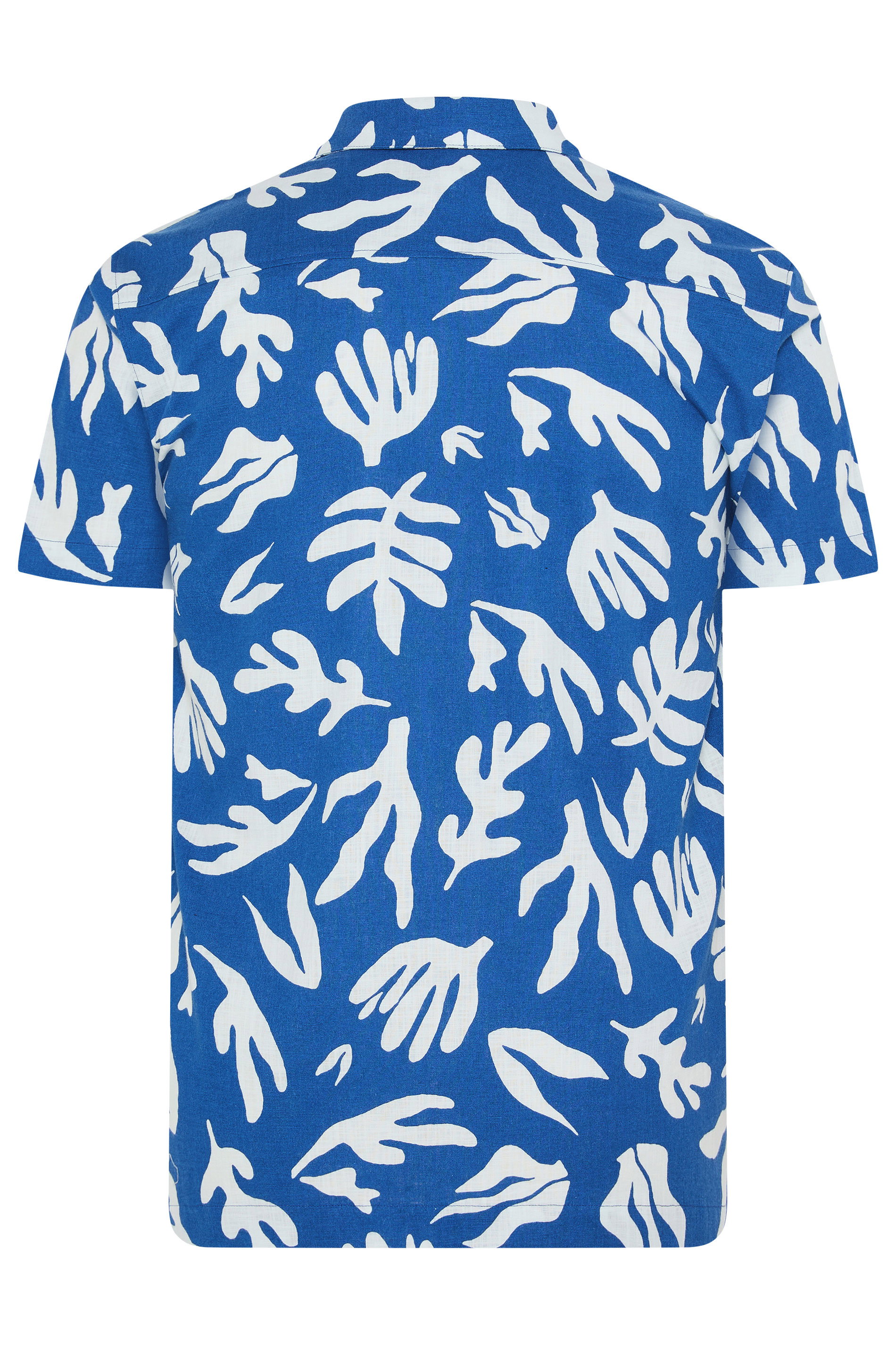 BadRhino Big & Tall Blue Coral Print Shirt | BadRhino 6