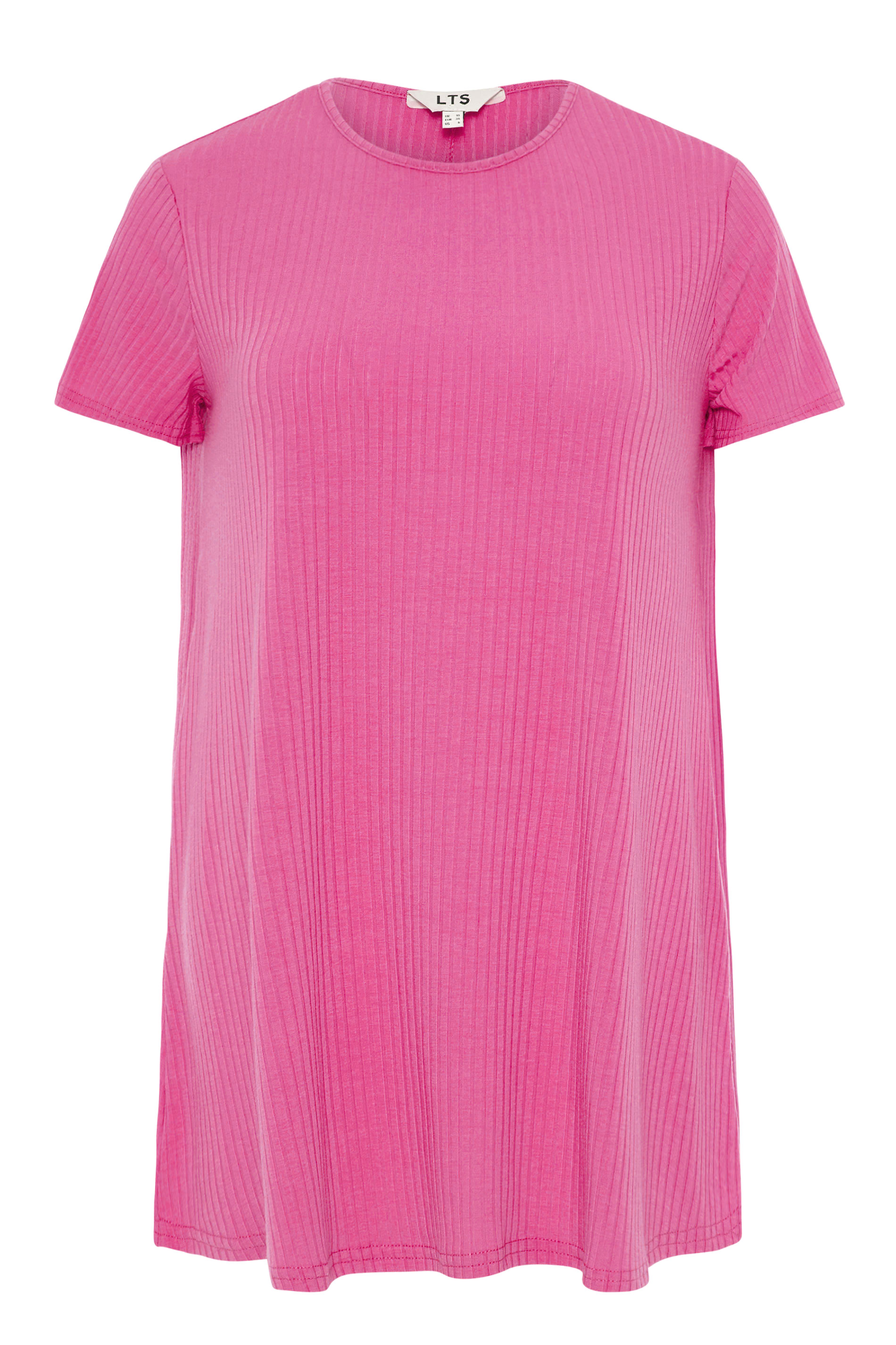 LTS Hot Pink Swing T-Shirt | Long Tall Sally