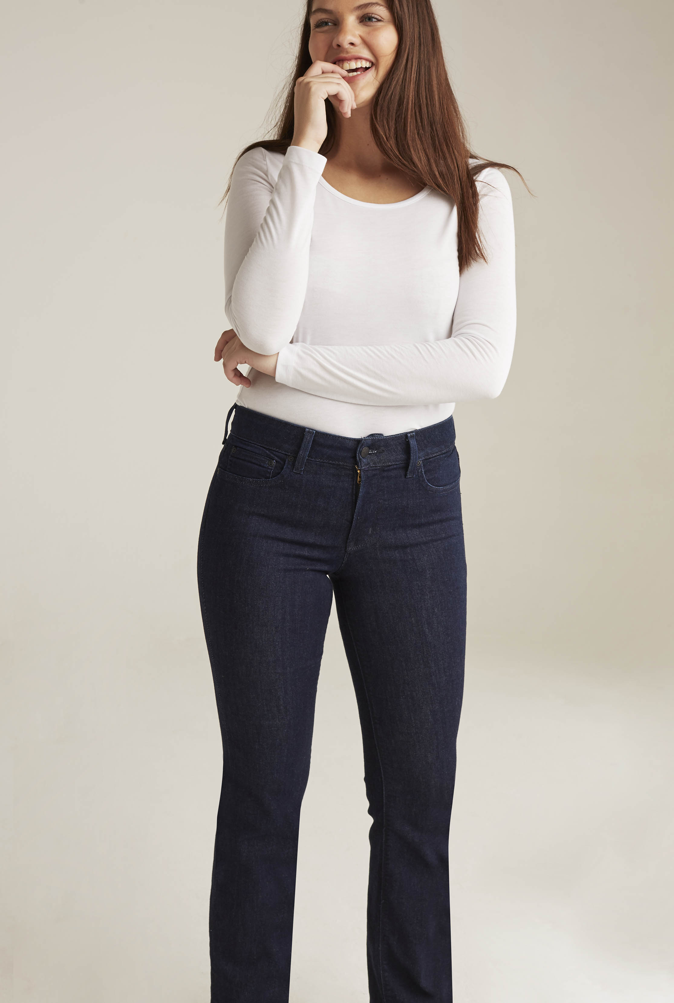 NYDJ Barbara Bootcut Rinse Jeans | Long Tall Sally