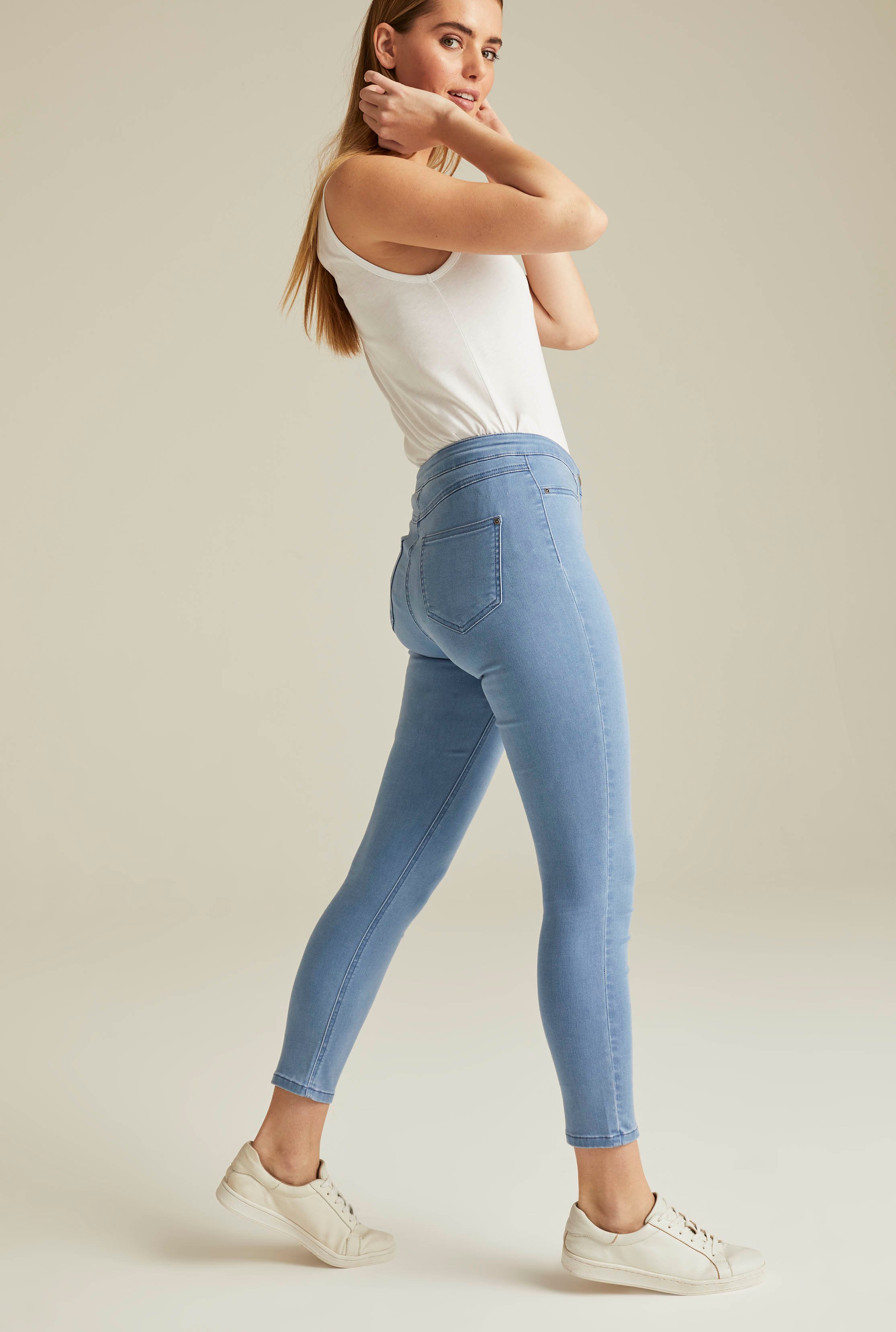 Denim Crop Jegging | Long Tall Sally