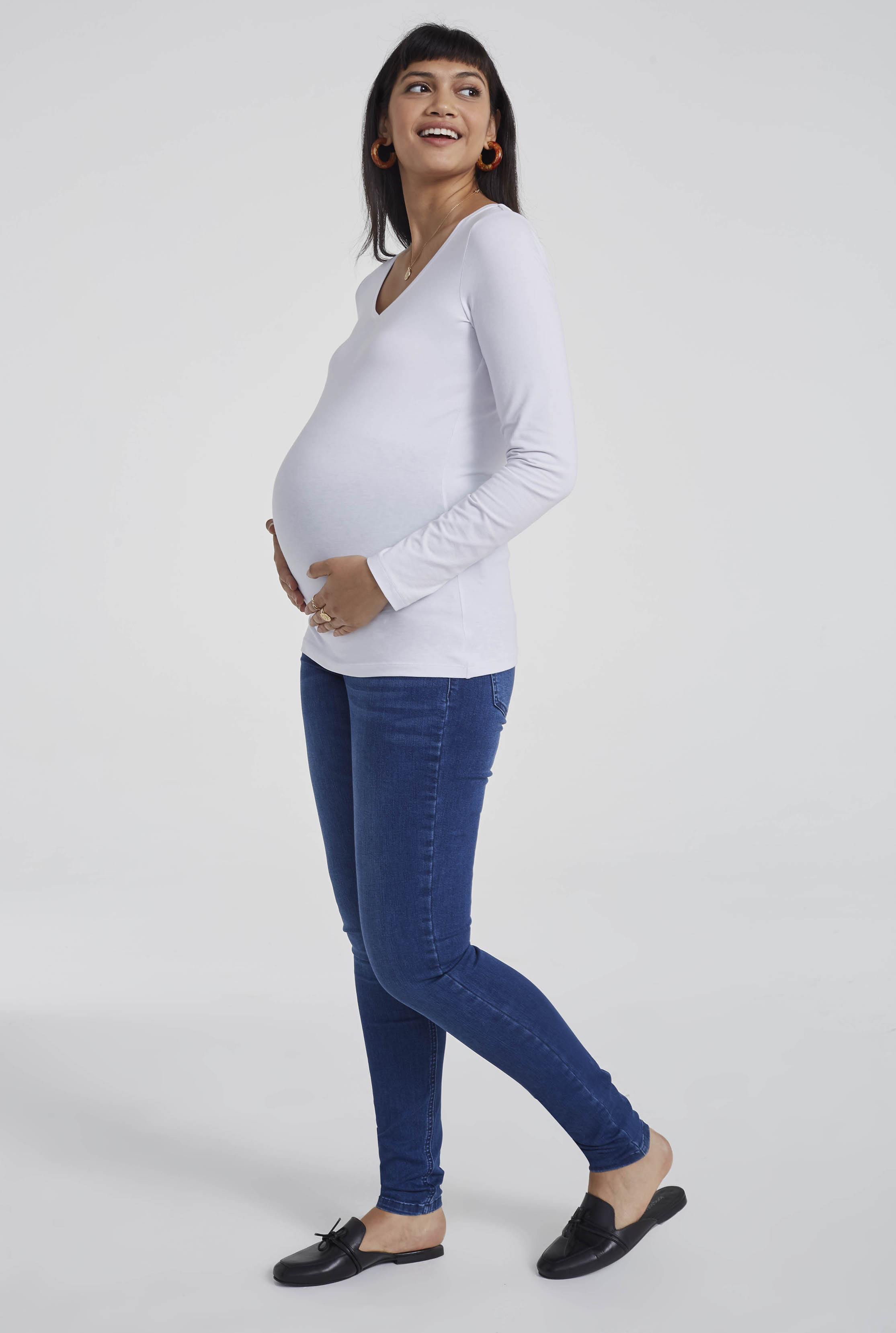 MATERNITY Blue Denim Jean | Long Tall Sally