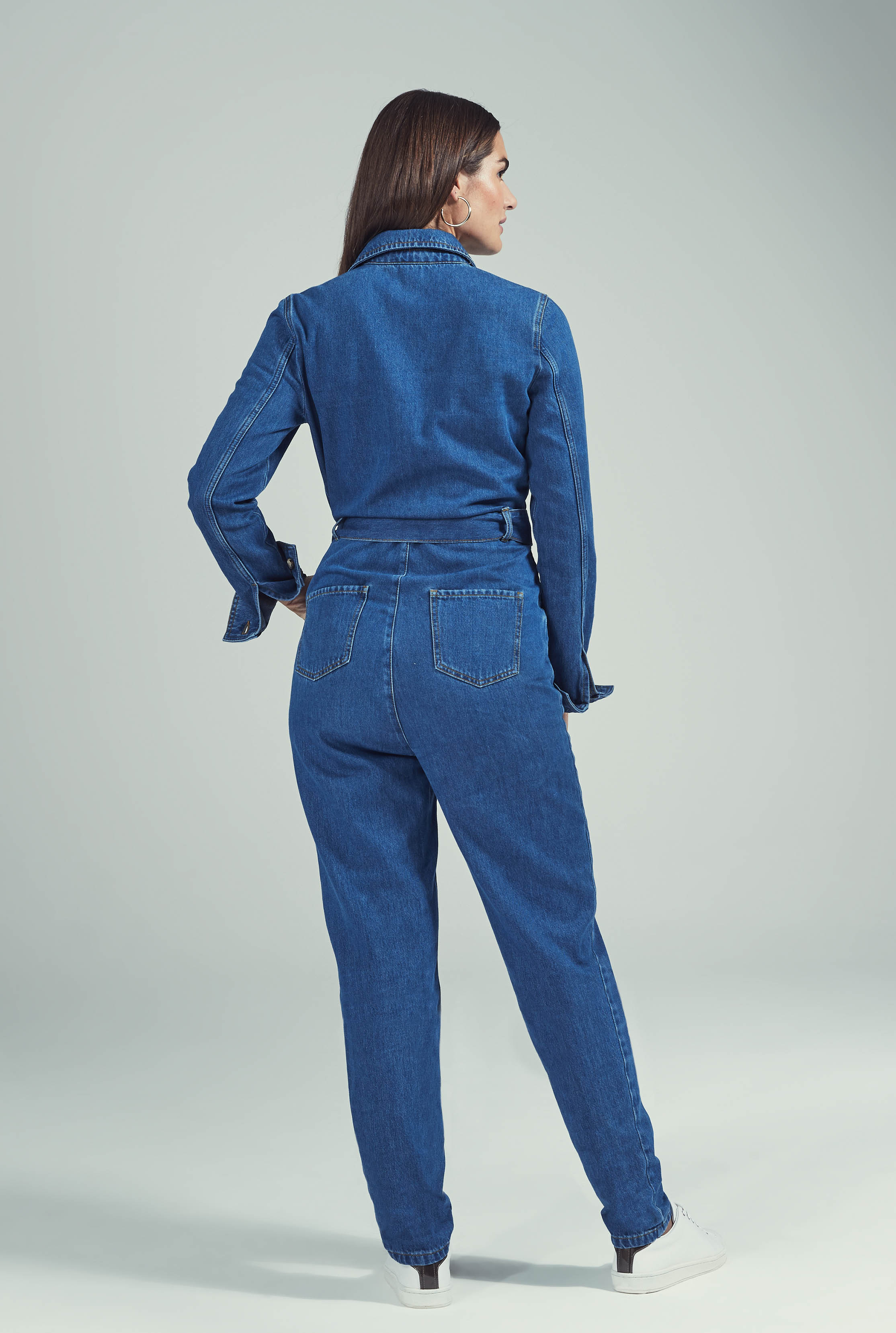 Blue Denim Jumpsuit | Long Tall Sally