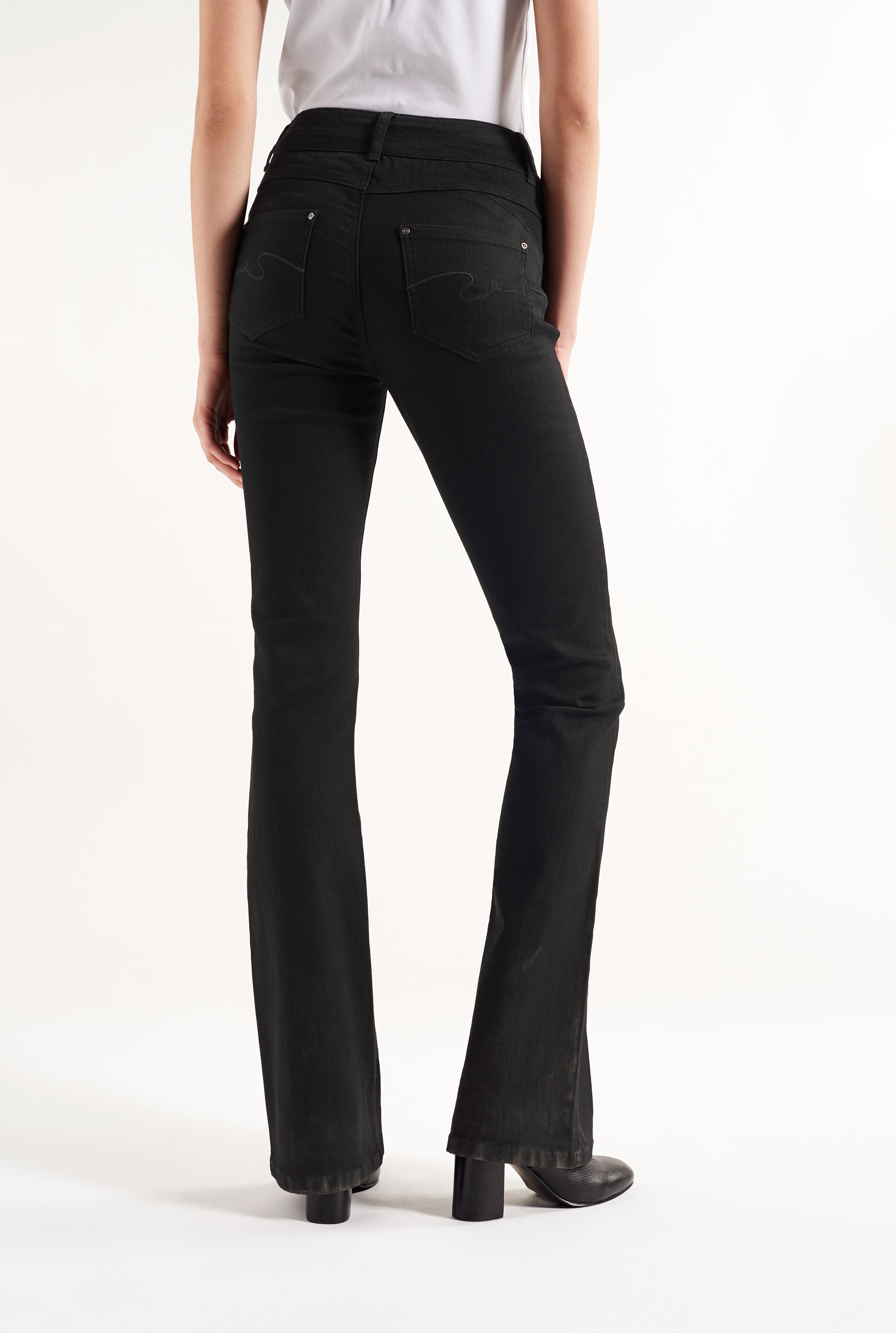 Sculpt High Rise Bootcut Jeans | Long Tall Sally