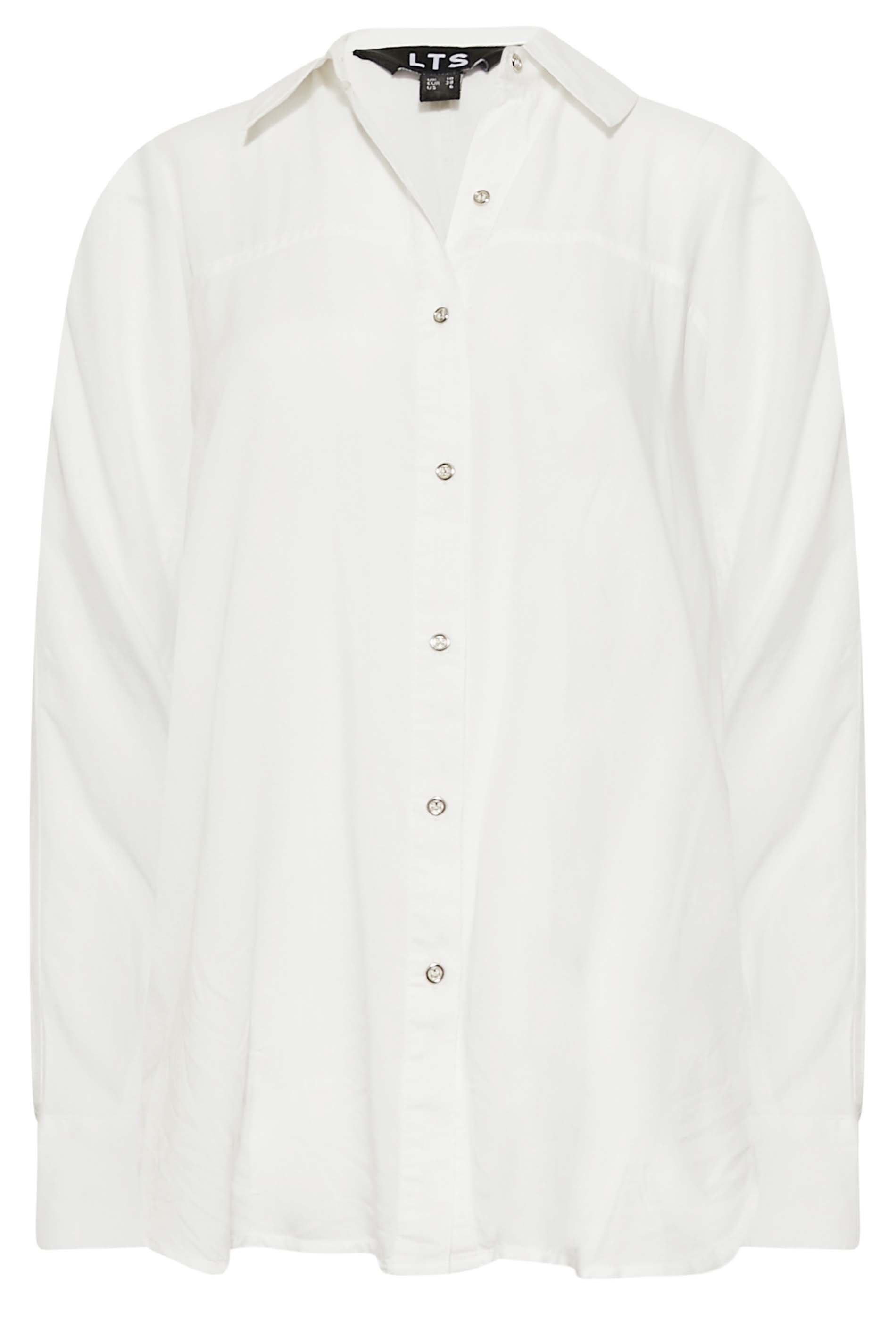 LTS Tall Women's White Long Sleeve Shirt | Long Tall Sally 2