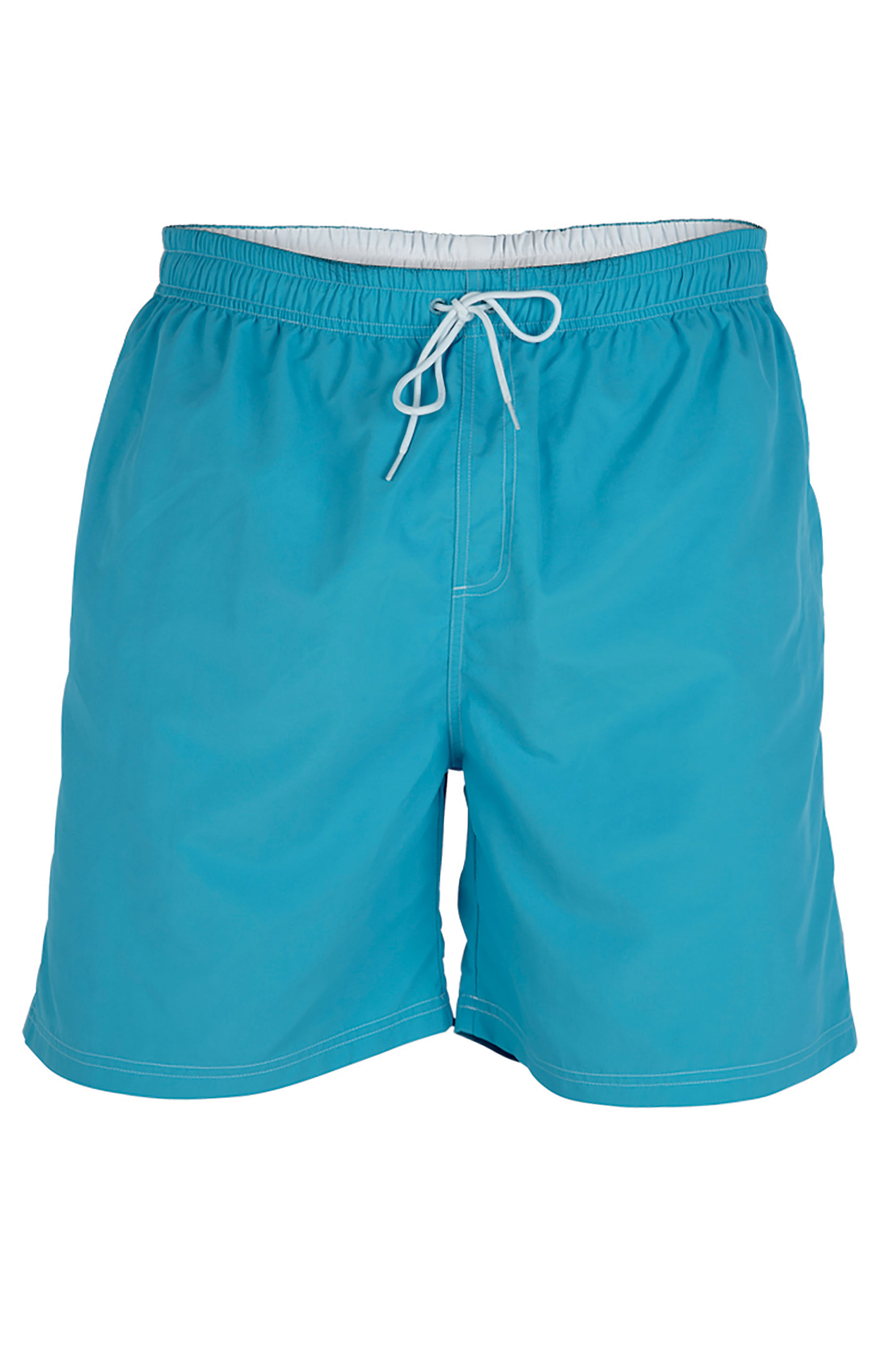 D555 Royal Blue Full Length Swim Shorts_F.jpg