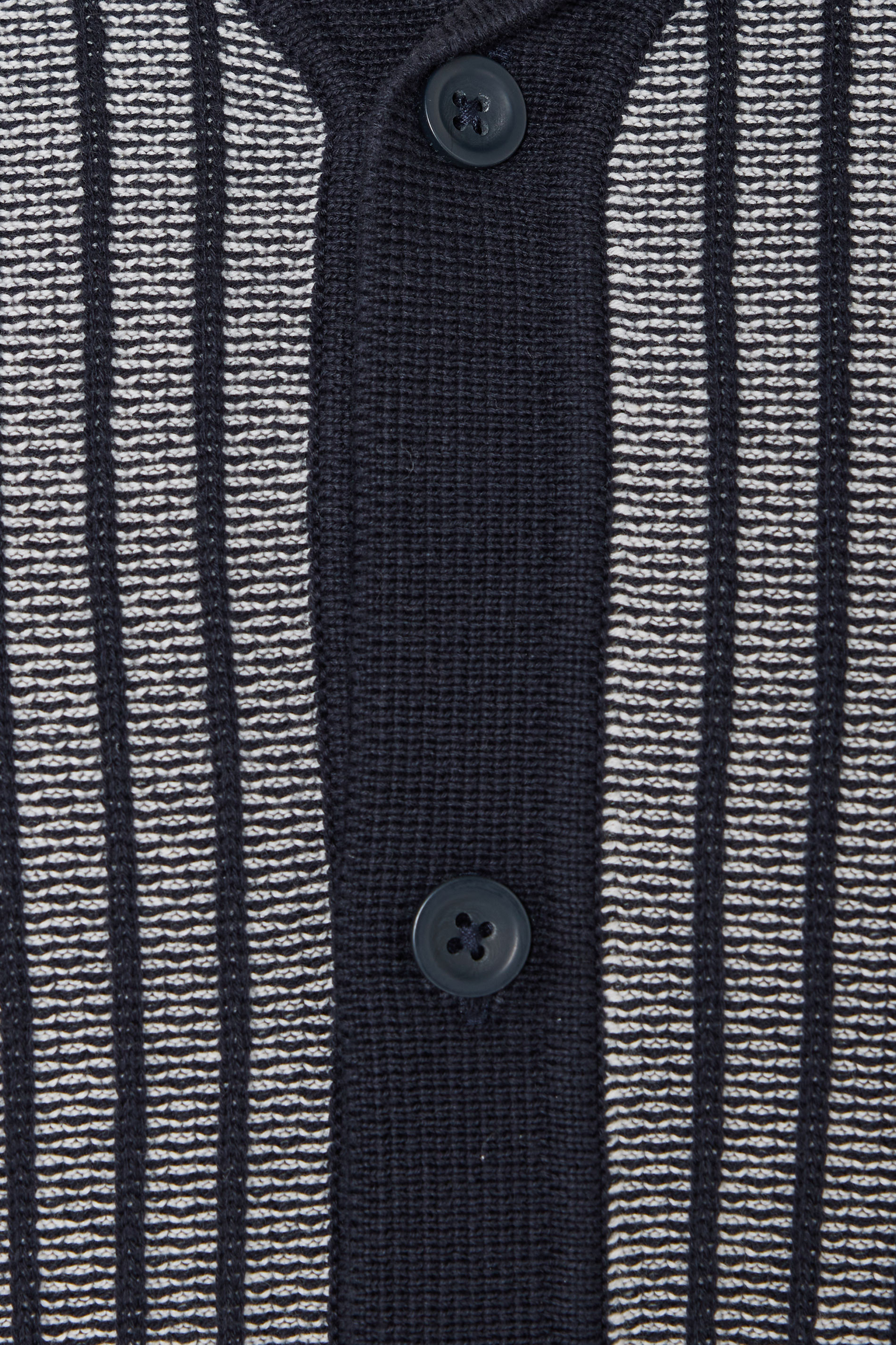 BadRhino Big & Tall Navy Blue Knitted Stripe Shirt | BadRhino 8
