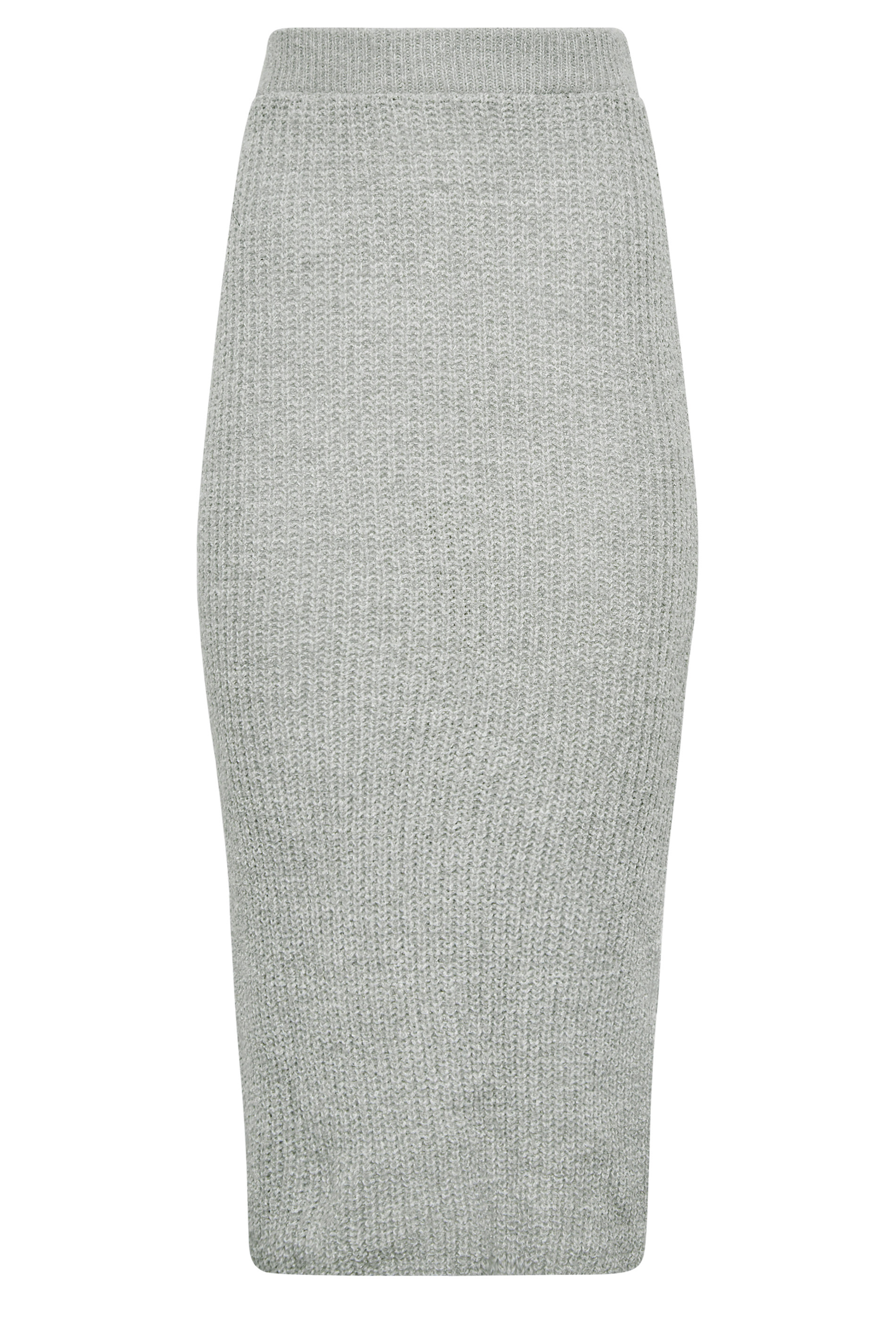 YOURS PETITE Plus Size Midi Knitted Skirt | Yours Clothing