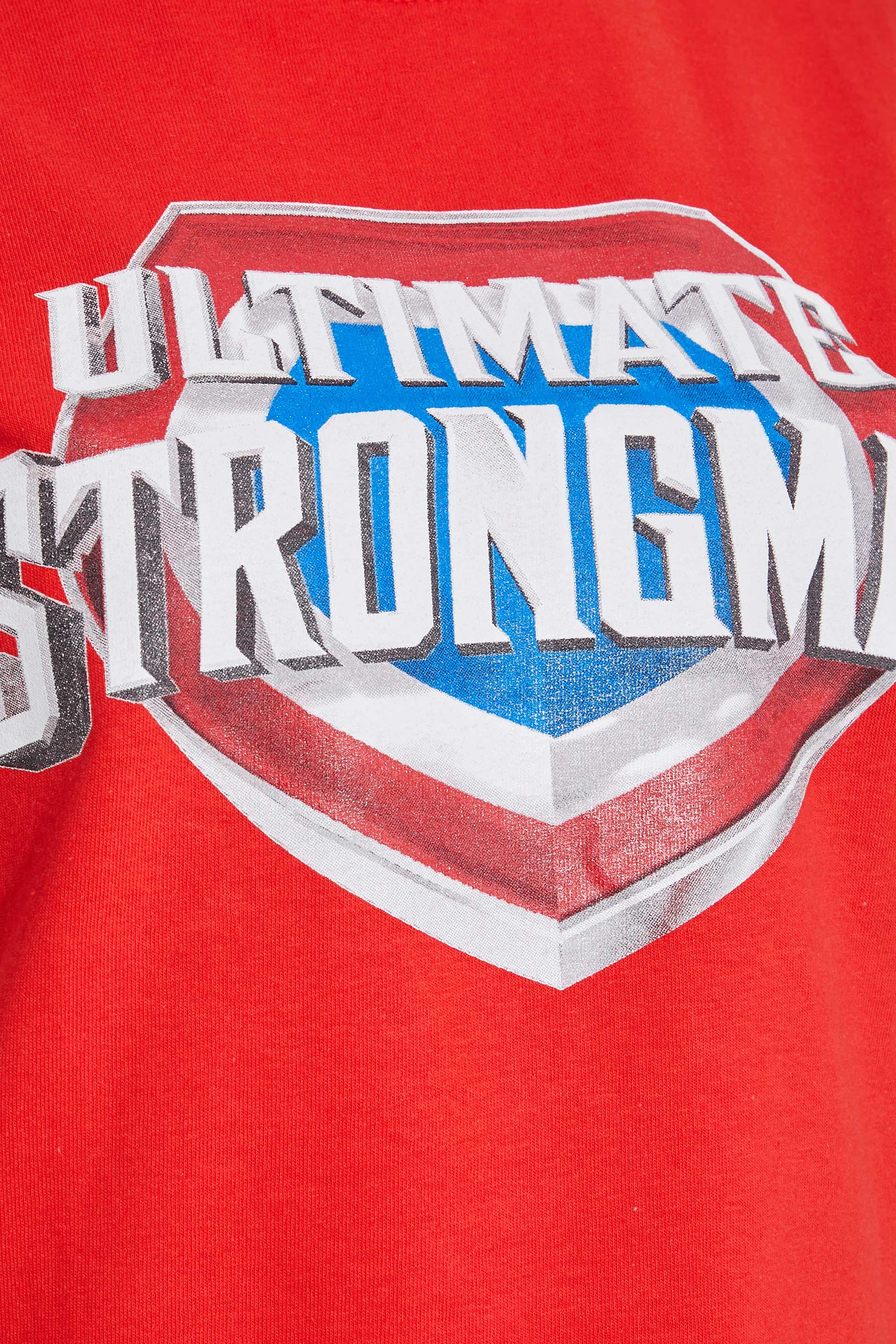 BadRhino Girls Red Ultimate Strongman T-Shirt | BadRhino 3