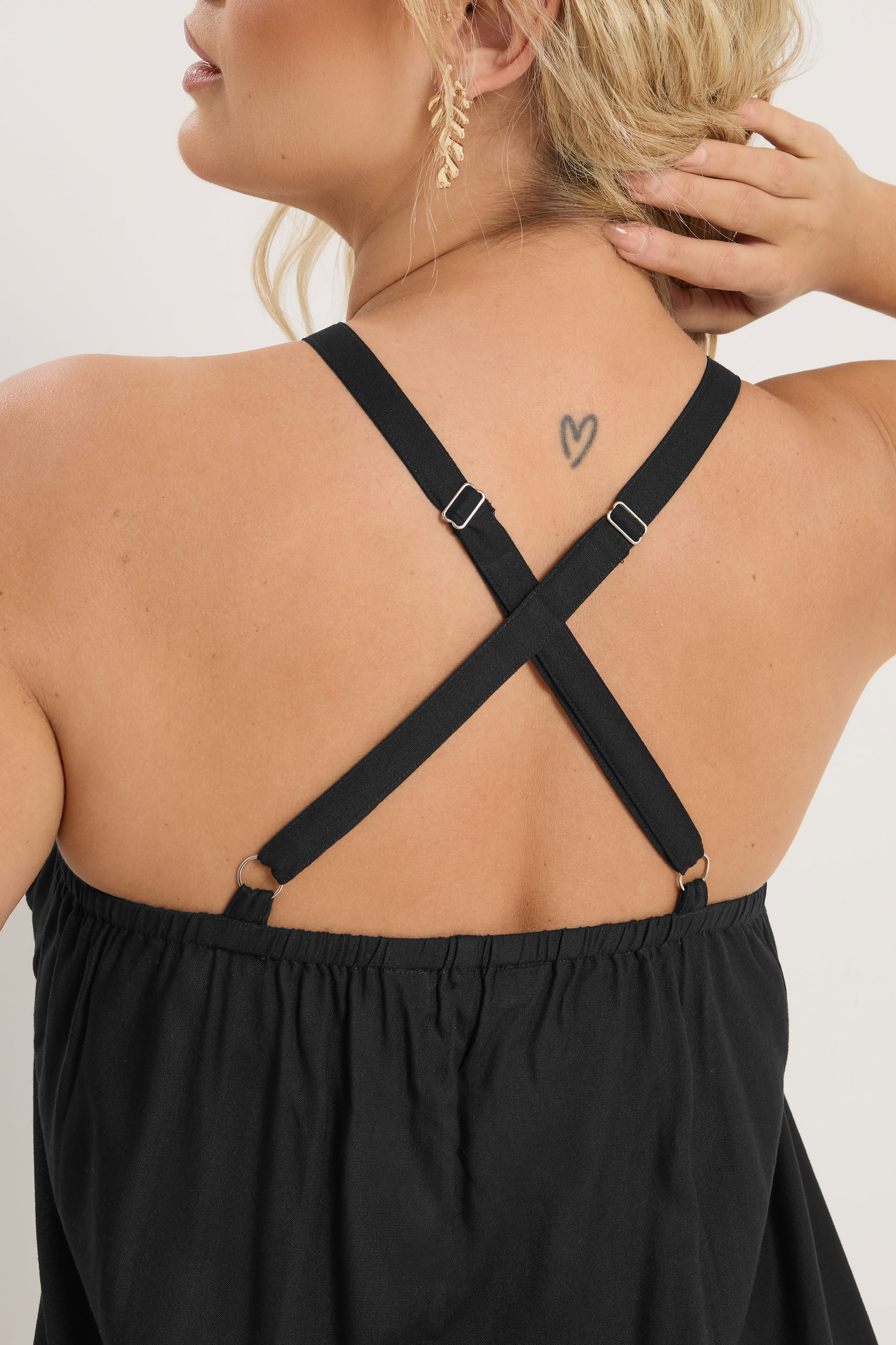 YOURS Plus Size Black Throw On Maxi Dress | Yours Clothing 6