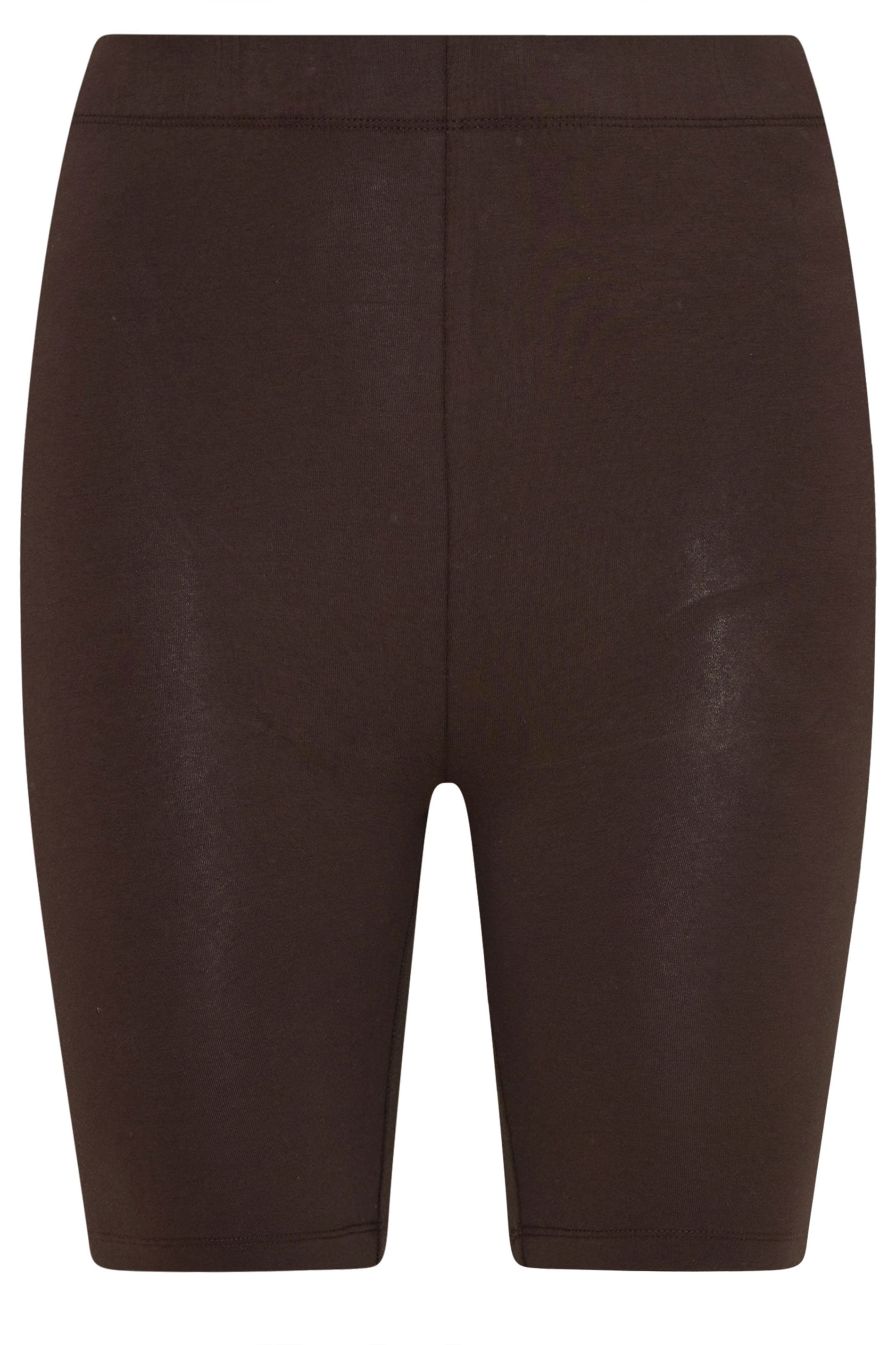 YOURS Plus Size Chocolate Brown Shorts | Yours Clothing 5