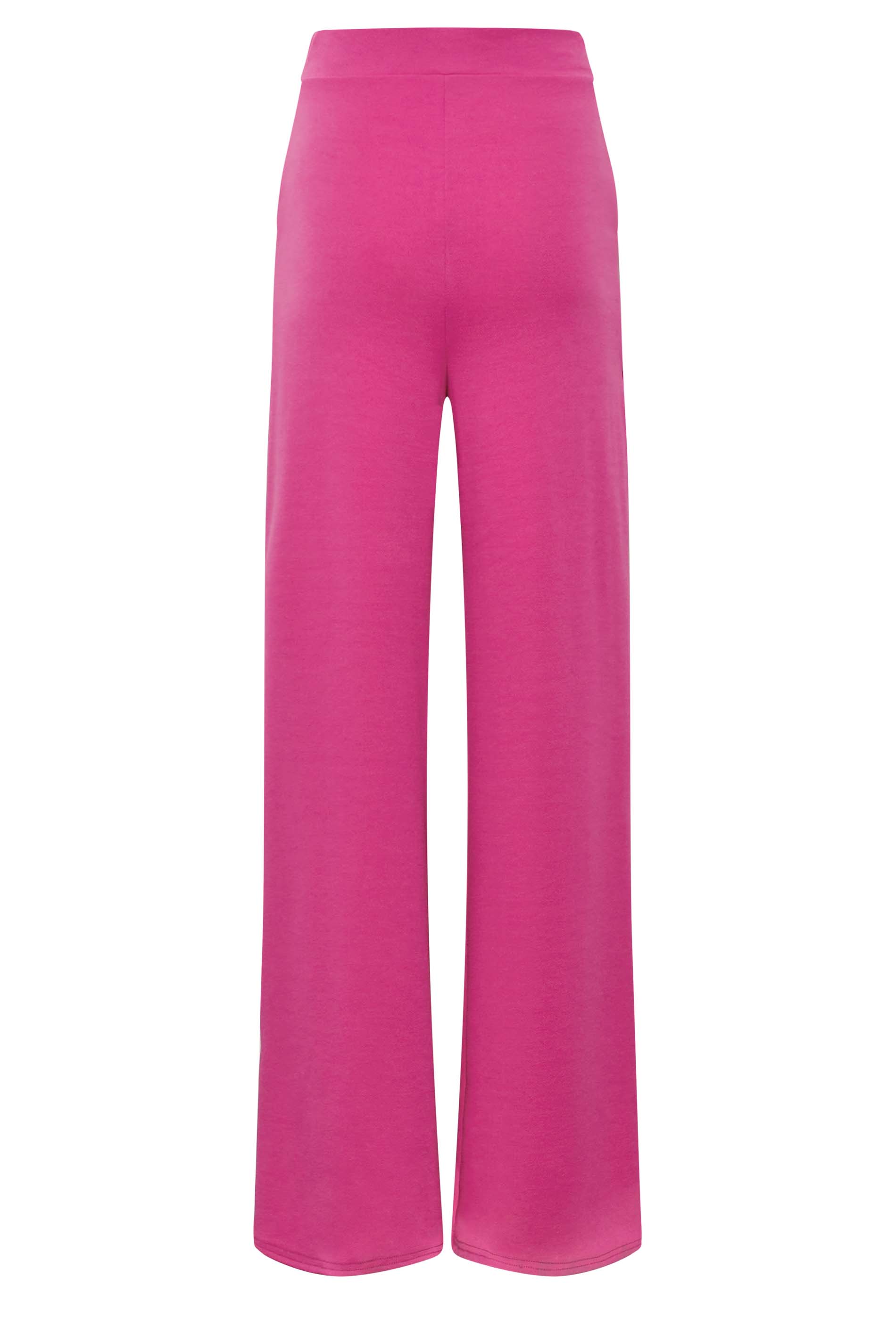 LTS Tall Women's Pink Scuba Wide Leg Trousers | Long Tall Sally