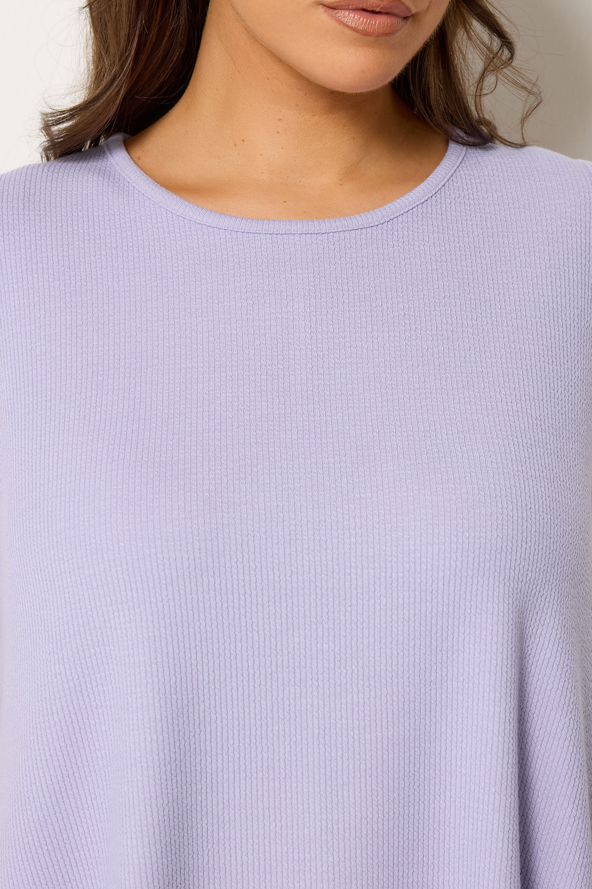 YOURS Plus Size Purple Soft Touch Swing Vest Top | Yours Clothing 4