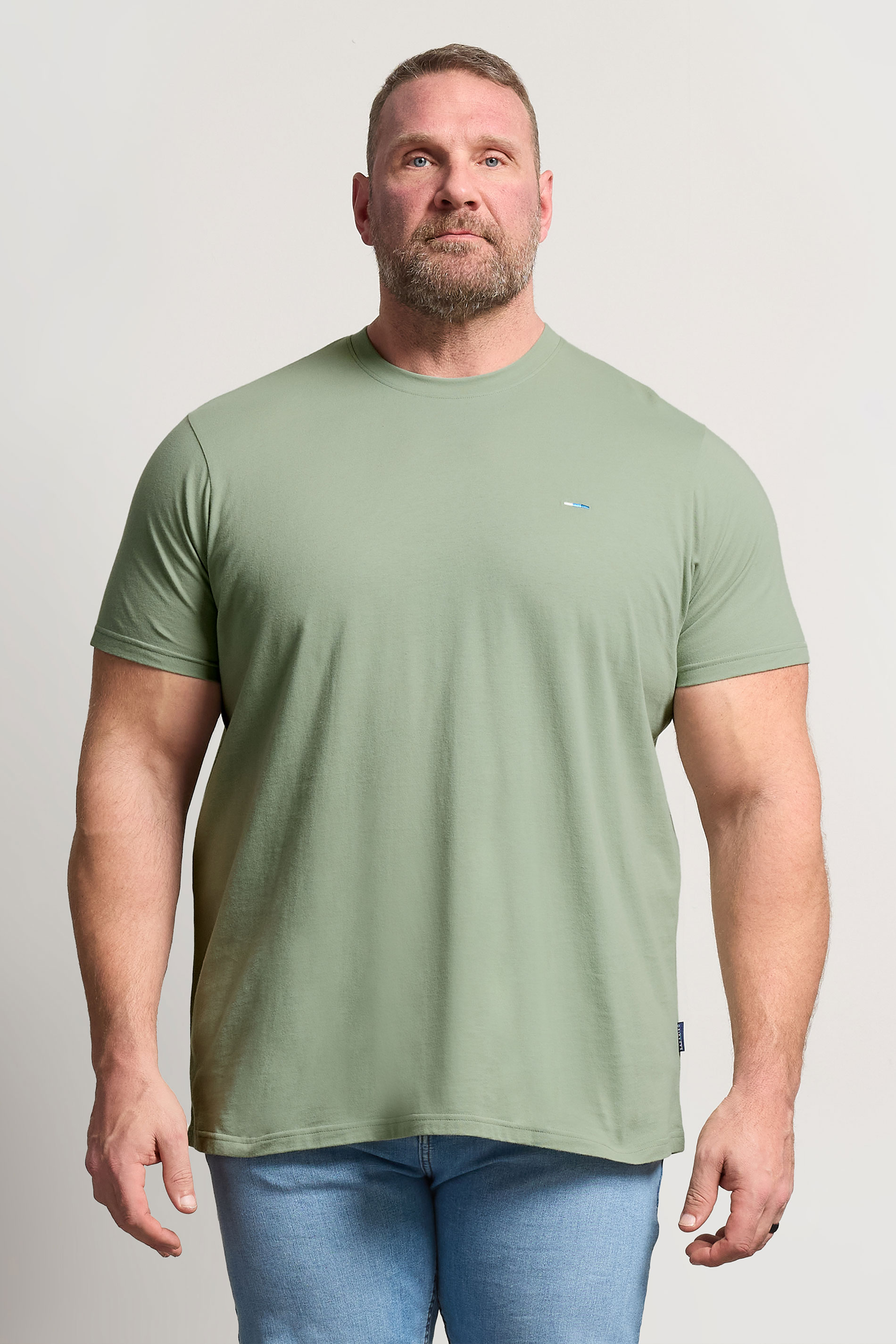 BadRhino Big & Tall Light Green Core T-Shirt | BadRhino 3