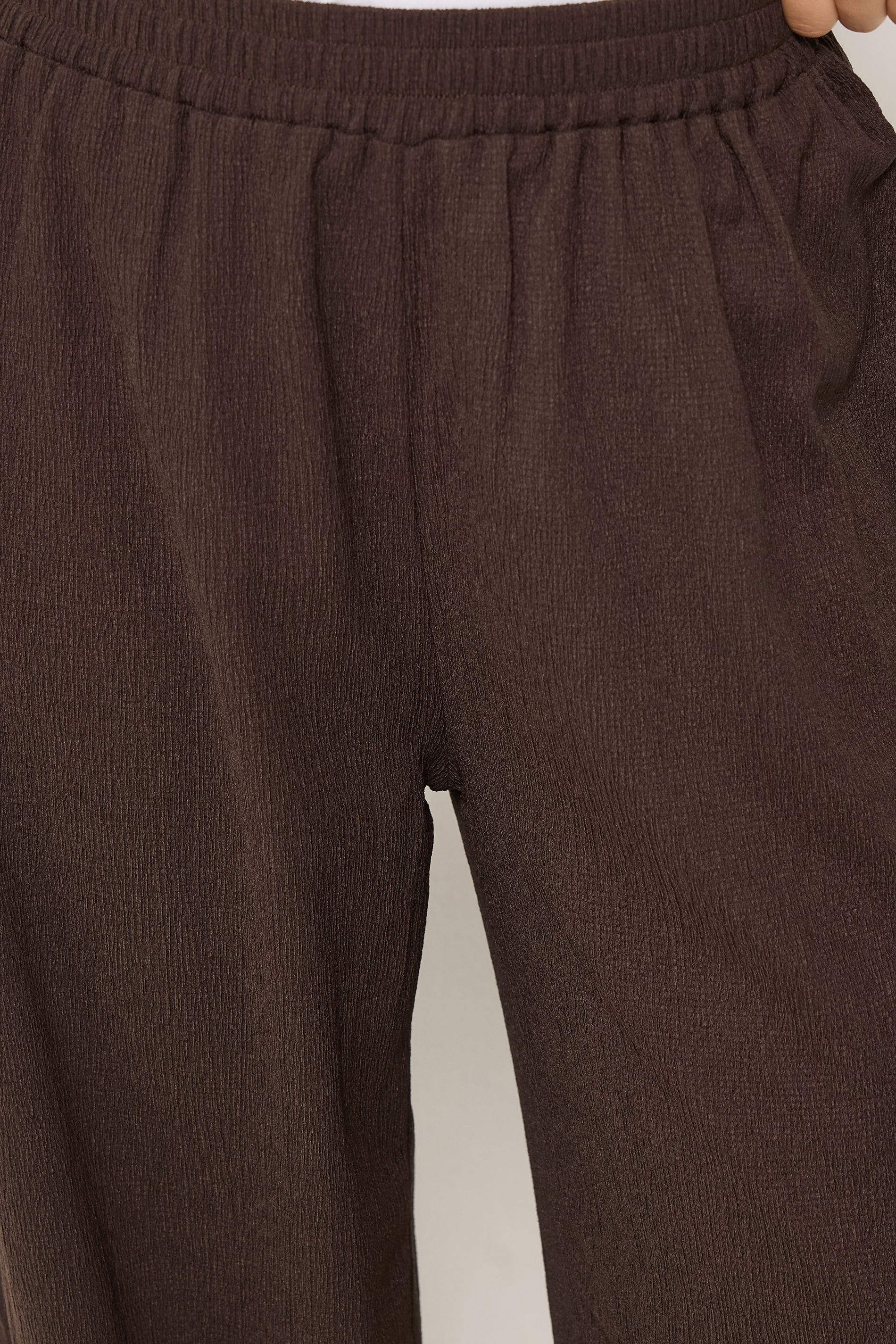 M&Co Petite Chocolate Brown Balloon Trousers | M&Co 4