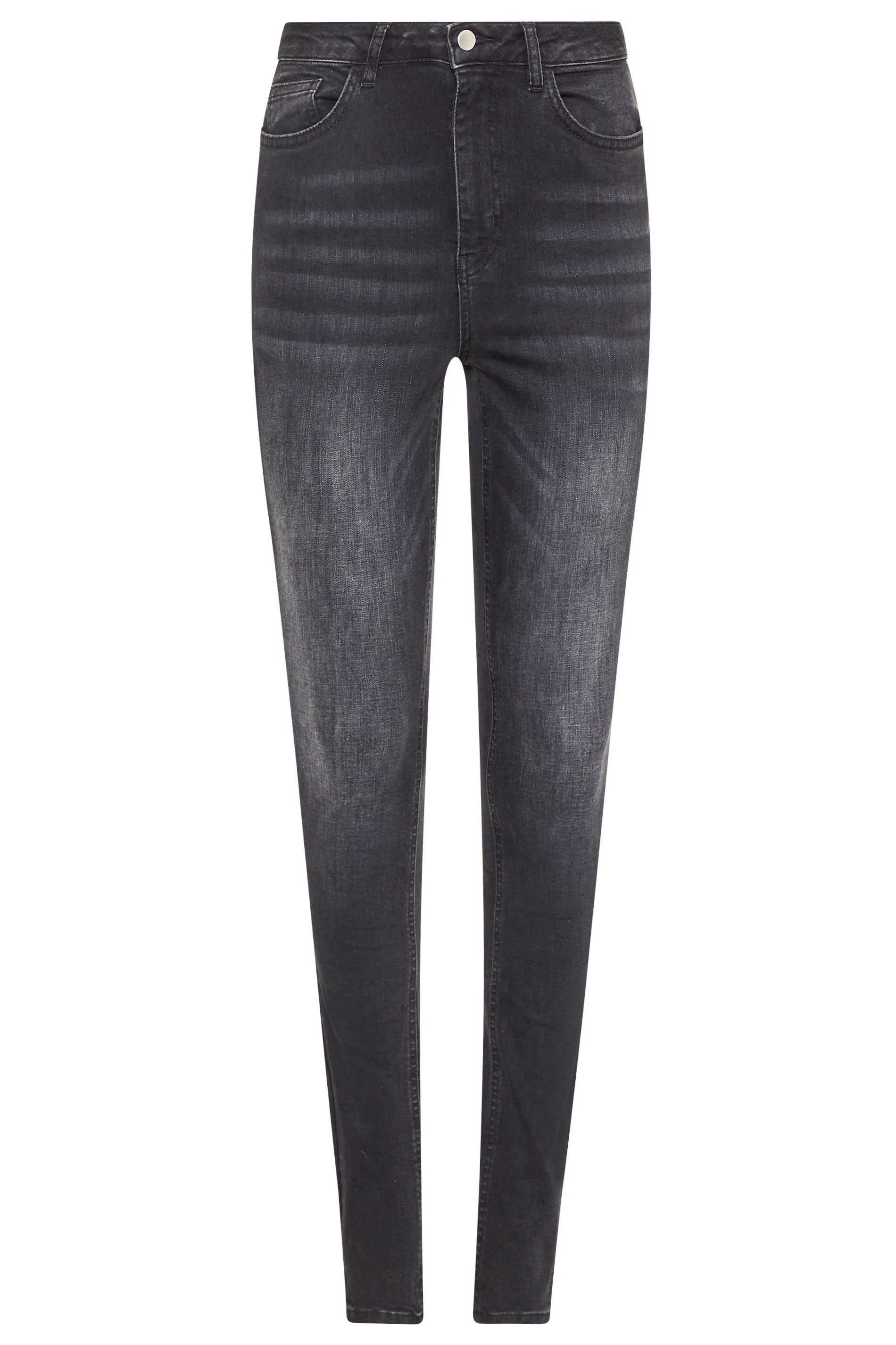 Washed Black Ultra Stretch Skinny Jeans | Long Tall Sally