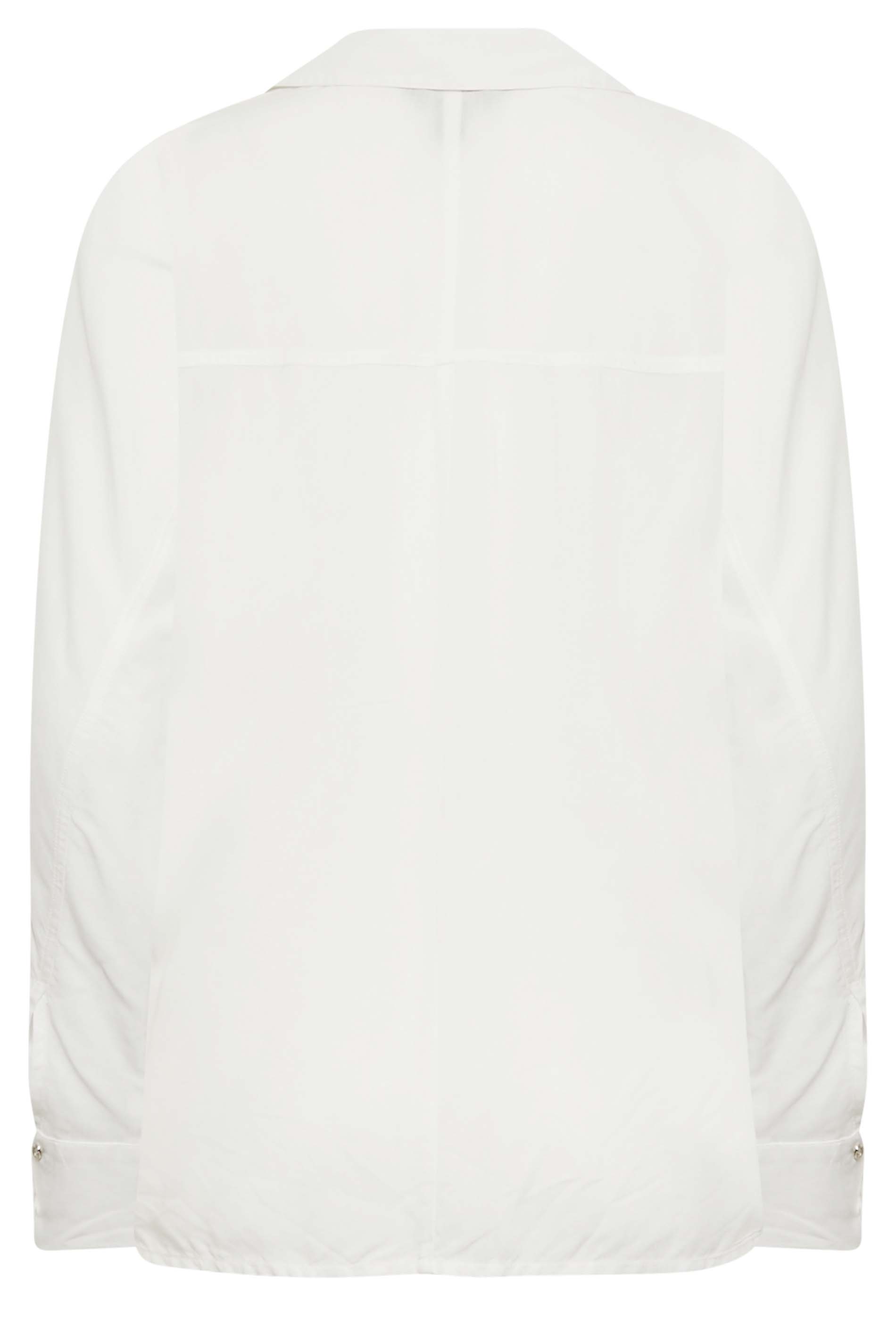 LTS Tall Women's White Long Sleeve Shirt | Long Tall Sally 3