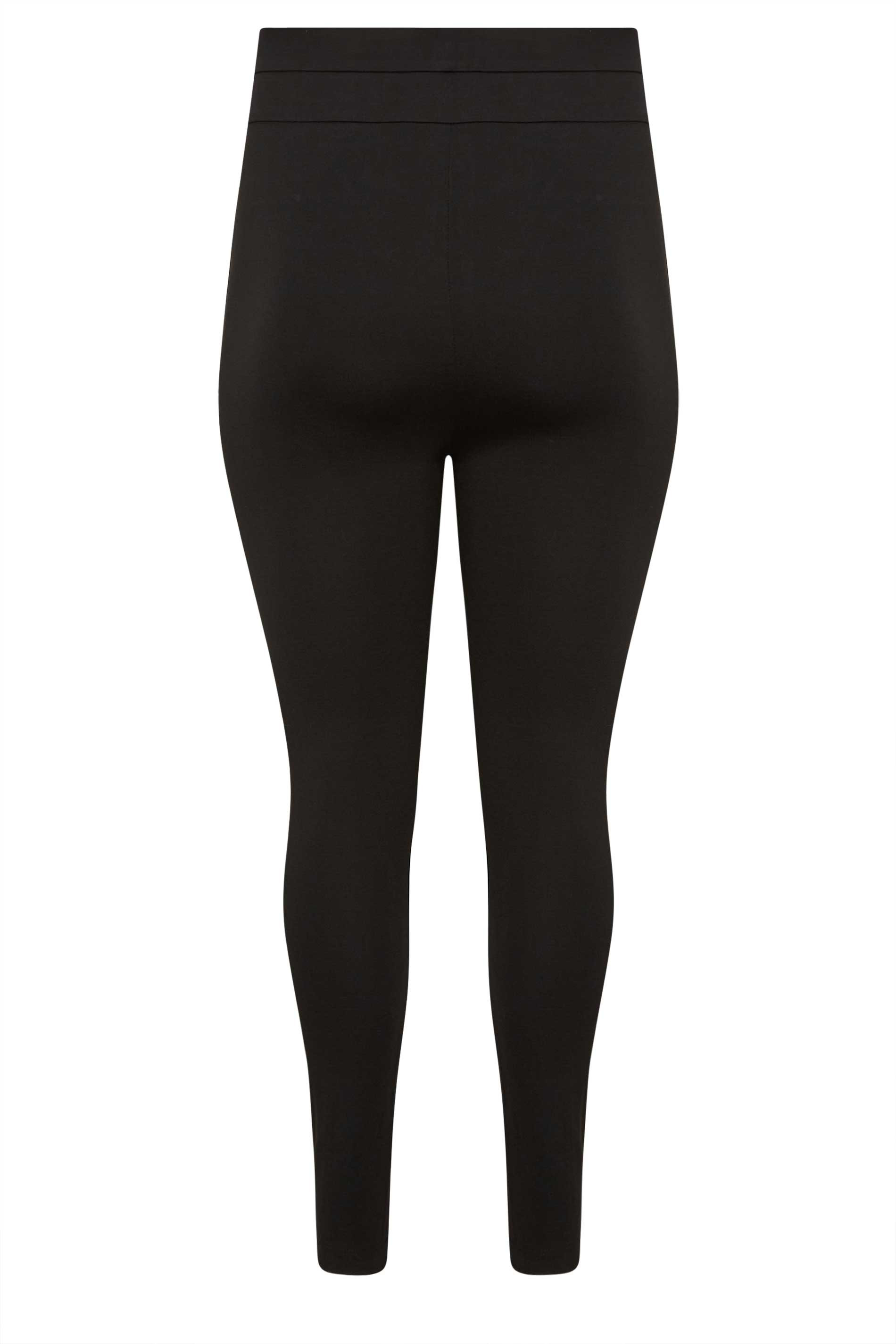 Buy Yours Curve Black Ponte Sequin Leggings from Next Luxembourg