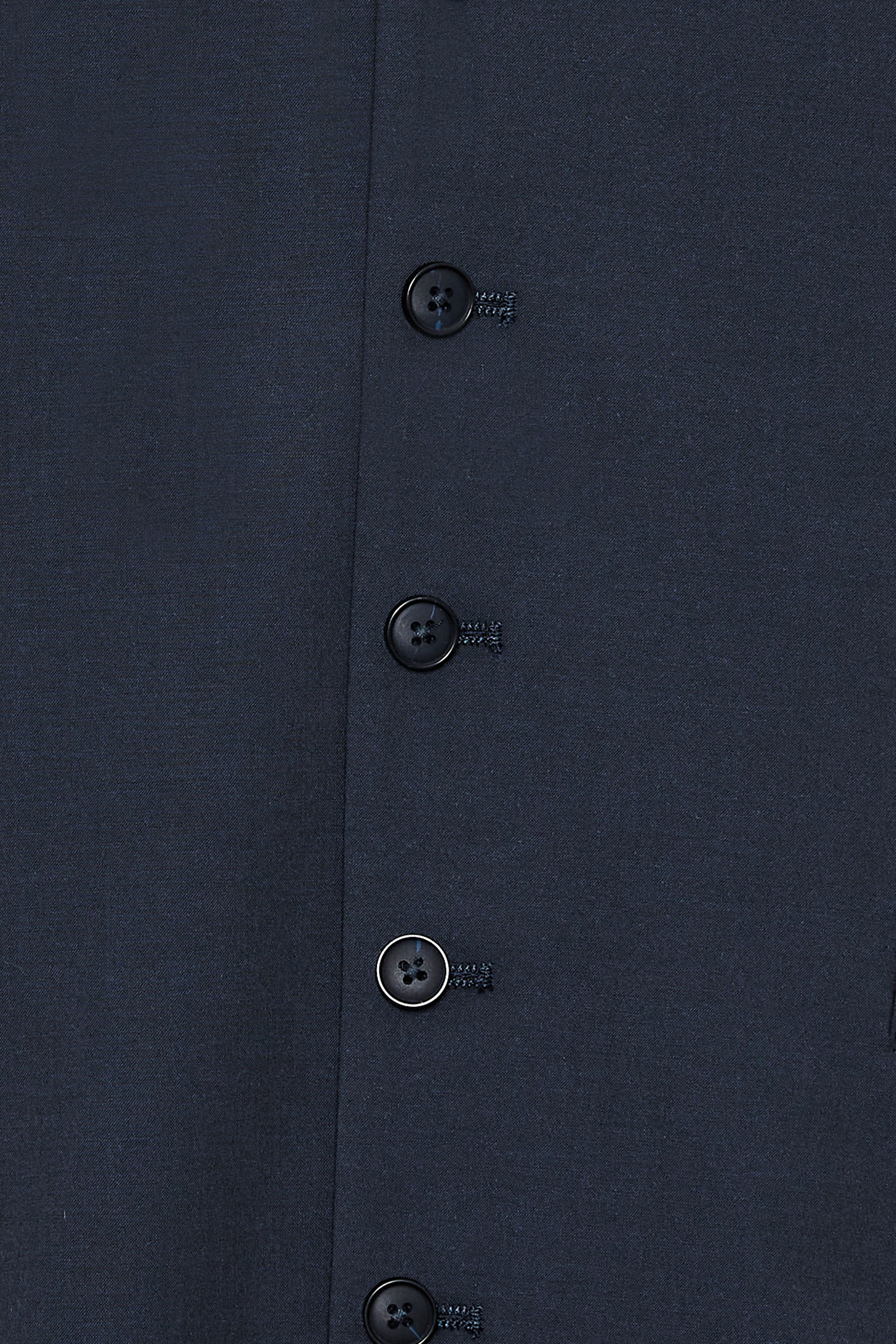 D555 Big & Tall Black Suit Waistcoat | BadRhino 6