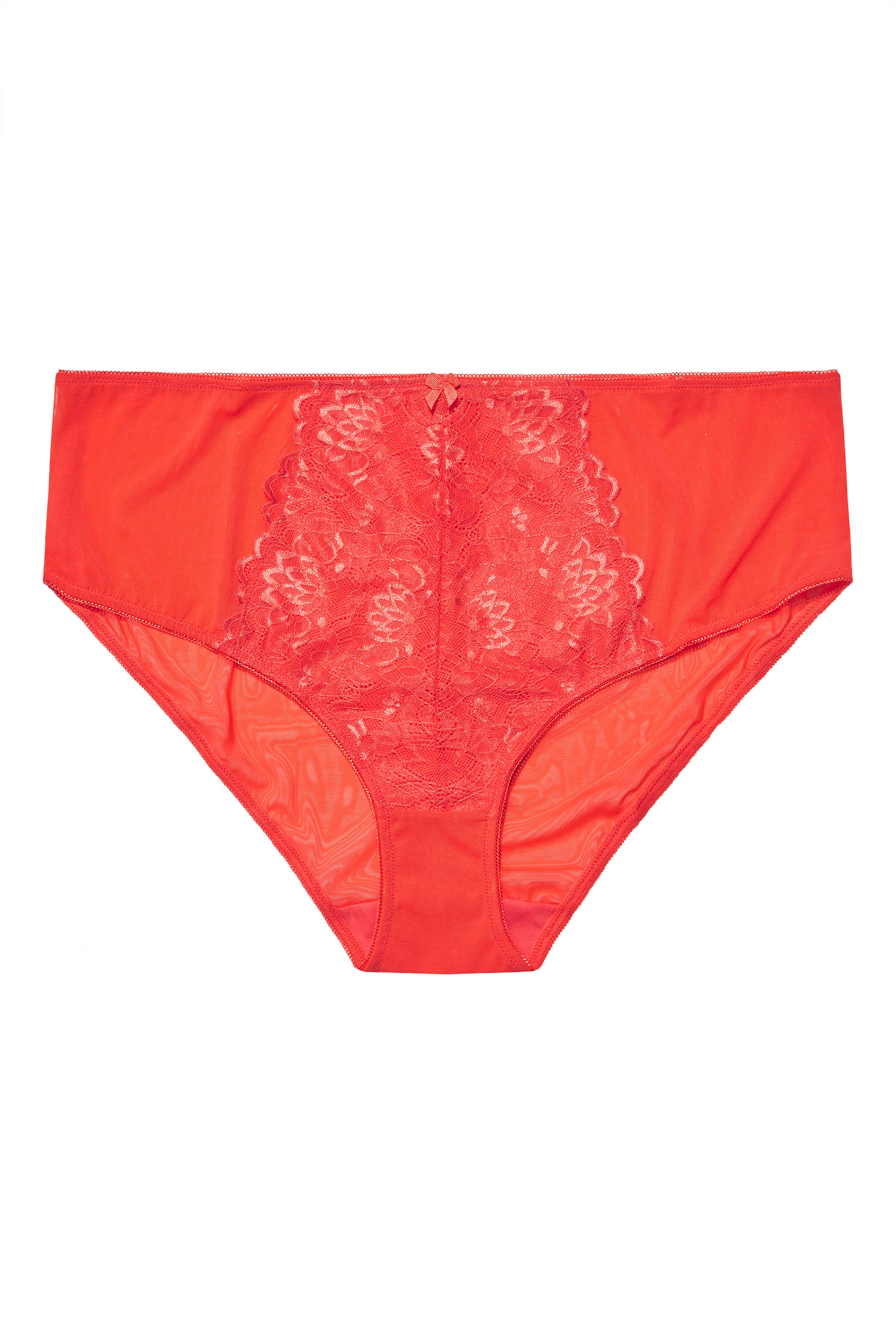 3x Ladies Briefs Knickers Dark Red Lace Top Briefs – Worsley_wear