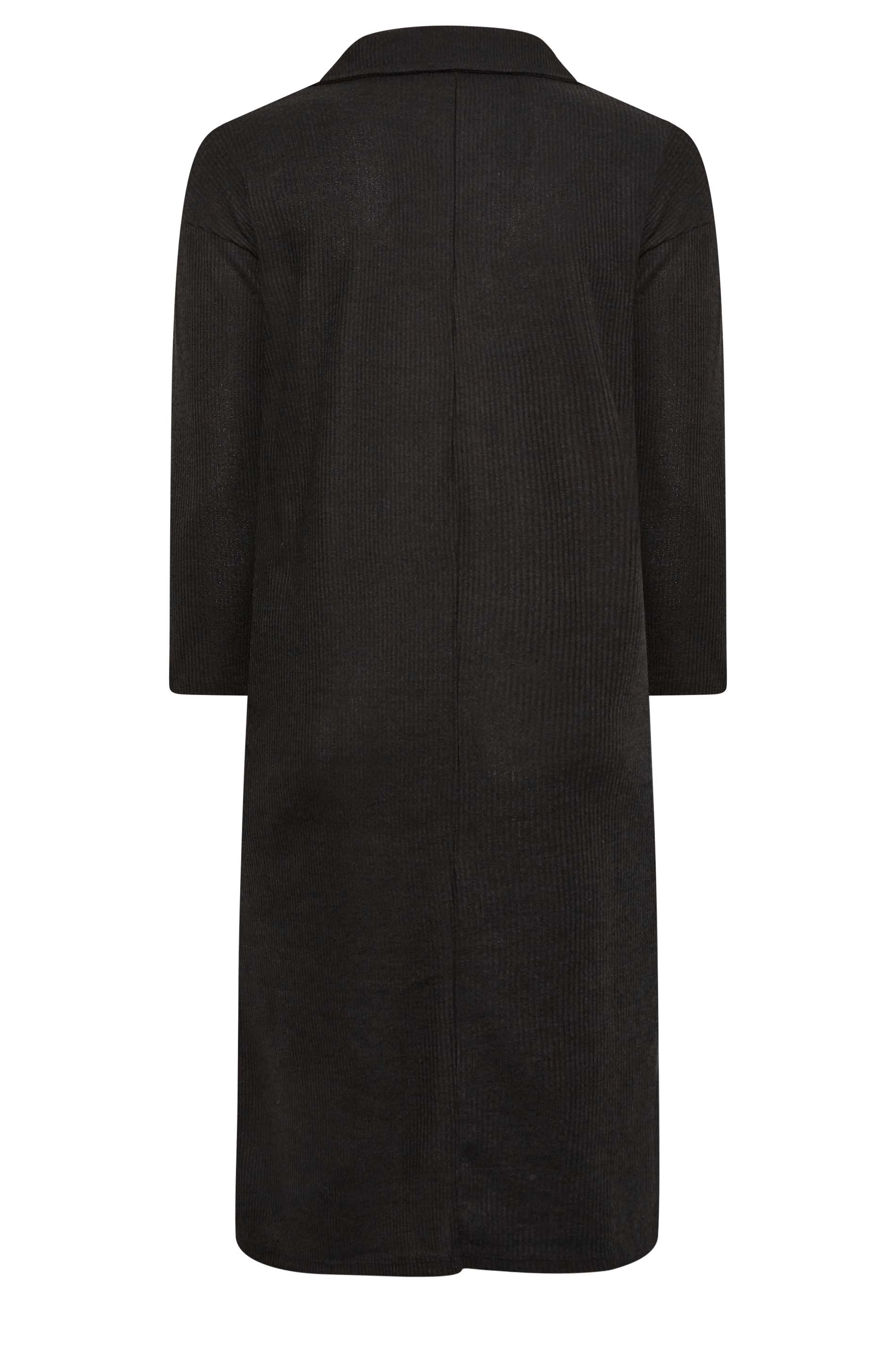 Oversized Soft-Brushed Plus-Size Coat