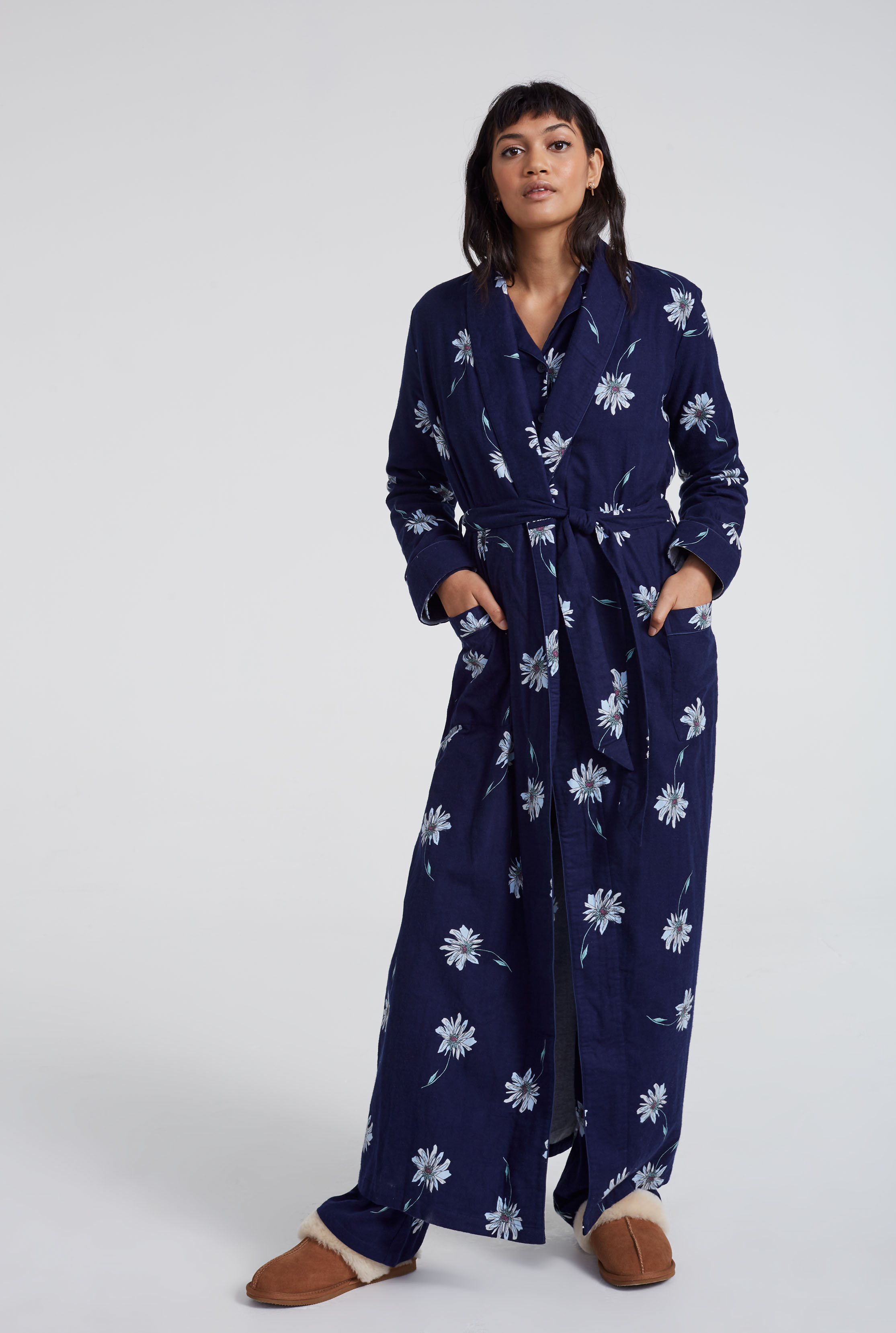 Blue Floral Robe | Long Tall Sally