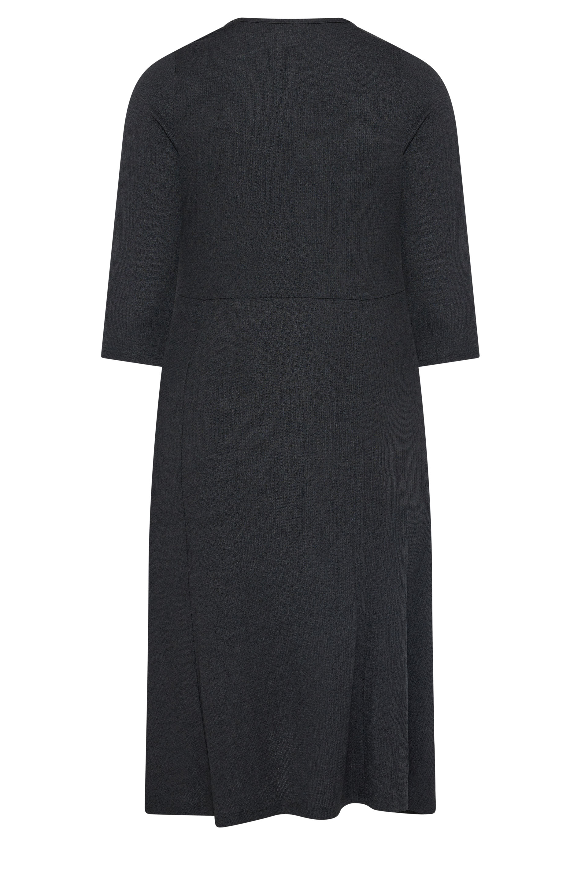 jersey plus size maxi dress YOURS Long Sleeve V-Neck Textured Modest Dress for Toddler Girls