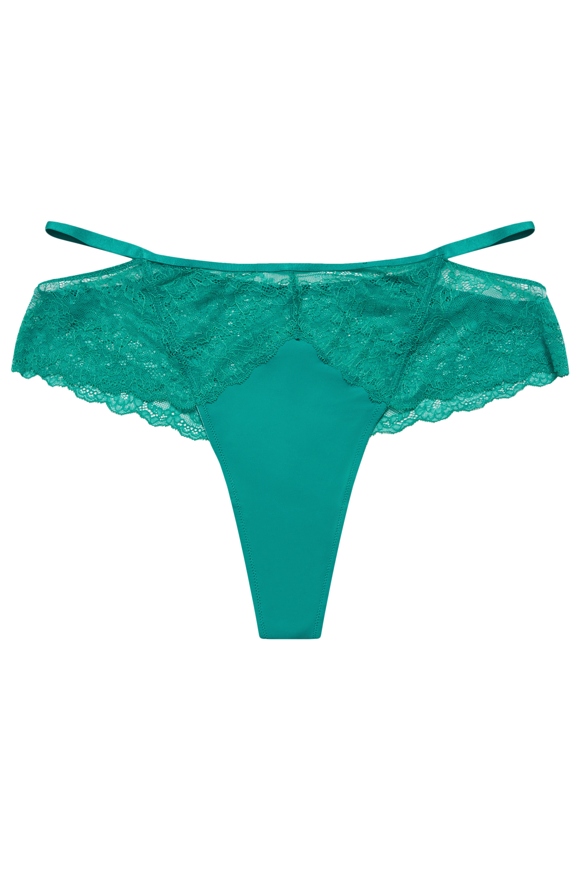 Evans Green Lace Thong 1