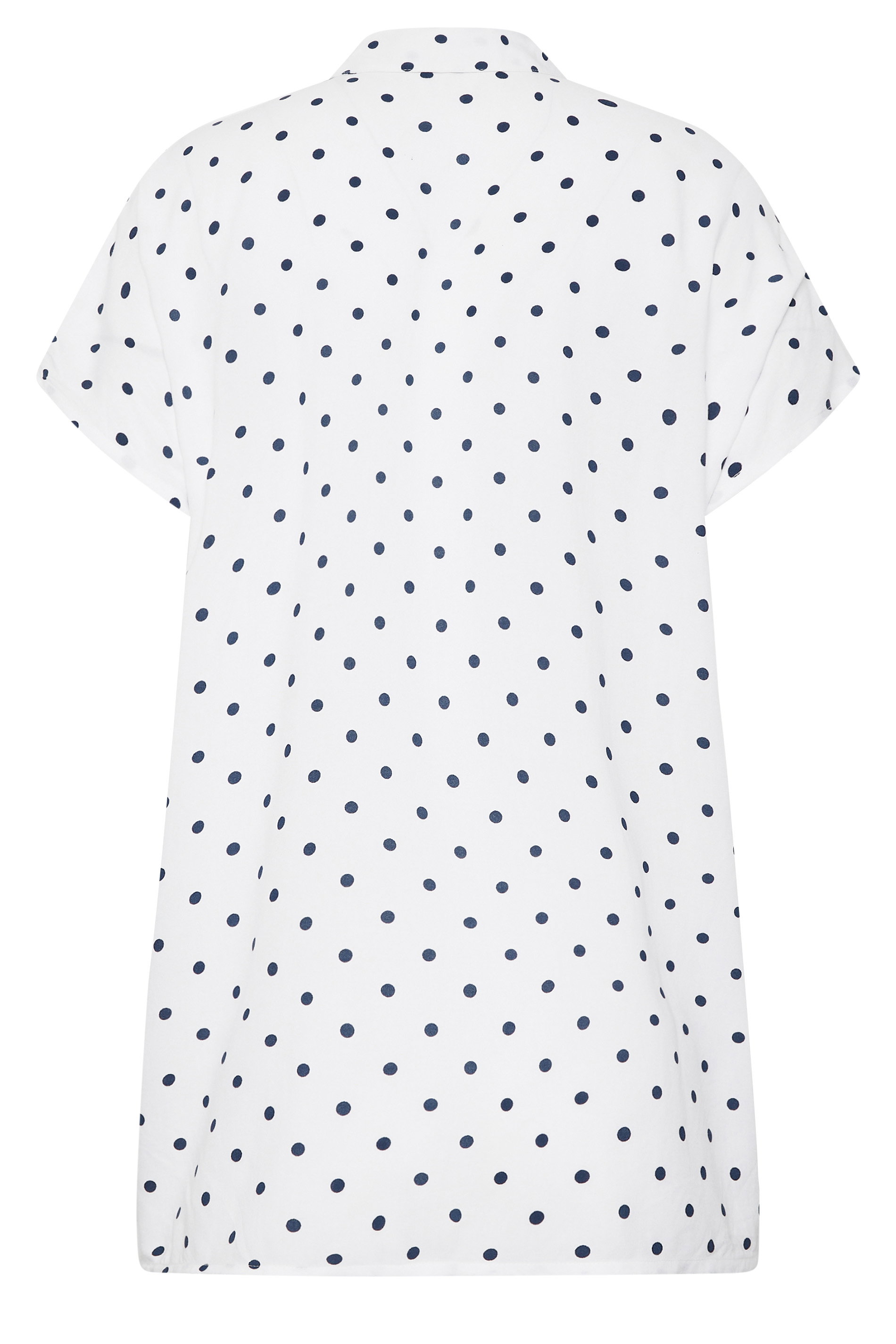 LTS Tall Women s White Polka Dot Print Short Sleeve Shirt Long Tall Sally lts-tall-women-s-white-polka-dot-print-short-sleeve-shirt-long-tall-sally