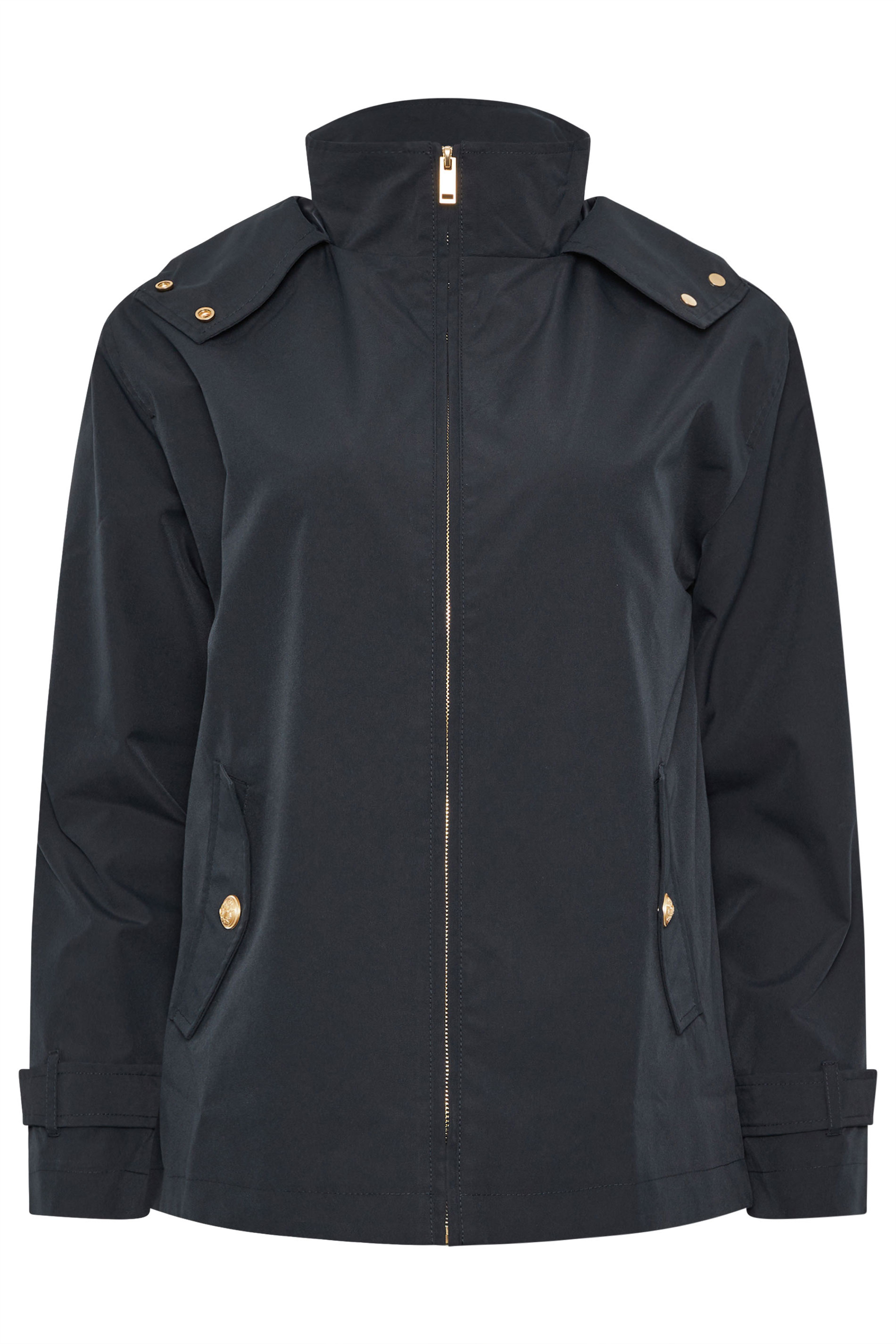 M&Co Navy Blue Short Mac Coat | M&Co 5