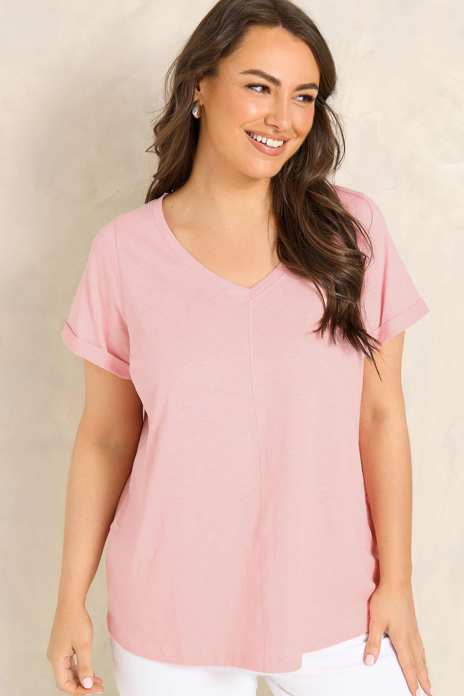 EVANS ESSENTIAL 3 Pack Black & Berry T-Shirts | Evans 1